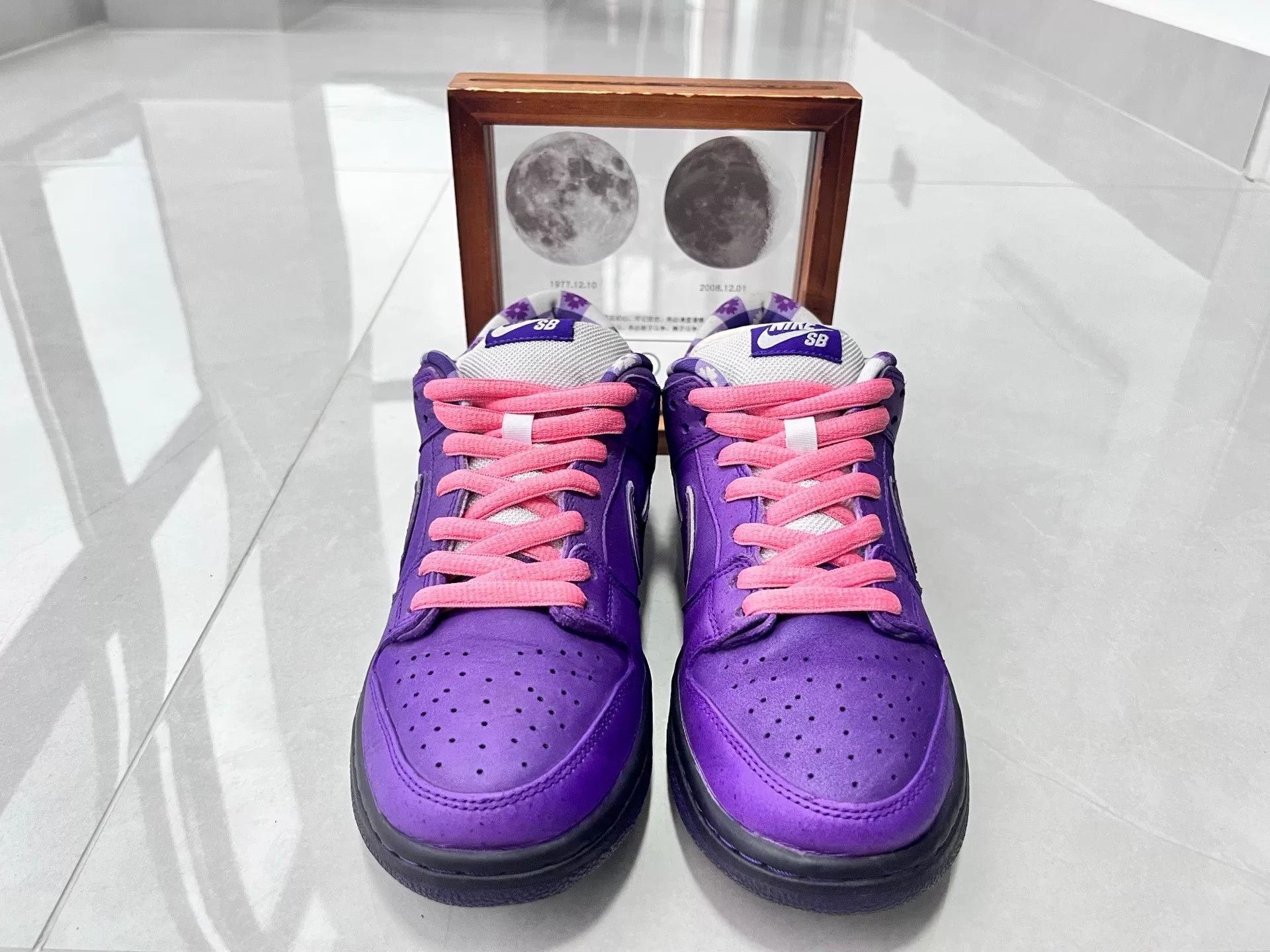Nike Nike DUNK SB Purple Lowtop Sneakers it_40 Women Size US 10 / IT 40 - 4 Thumbnail