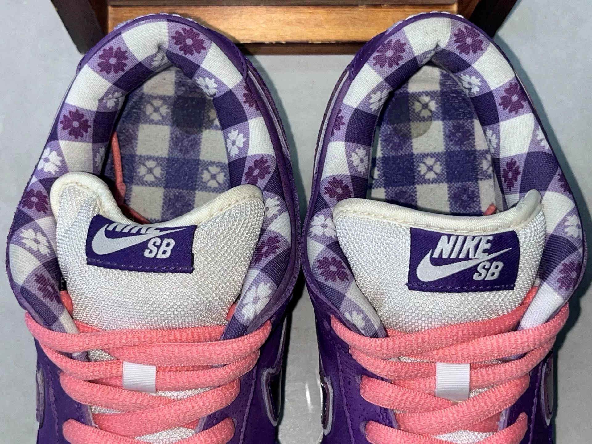 Nike Nike DUNK SB Purple Lowtop Sneakers it_40 Women Size US 10 / IT 40 - 9 Thumbnail