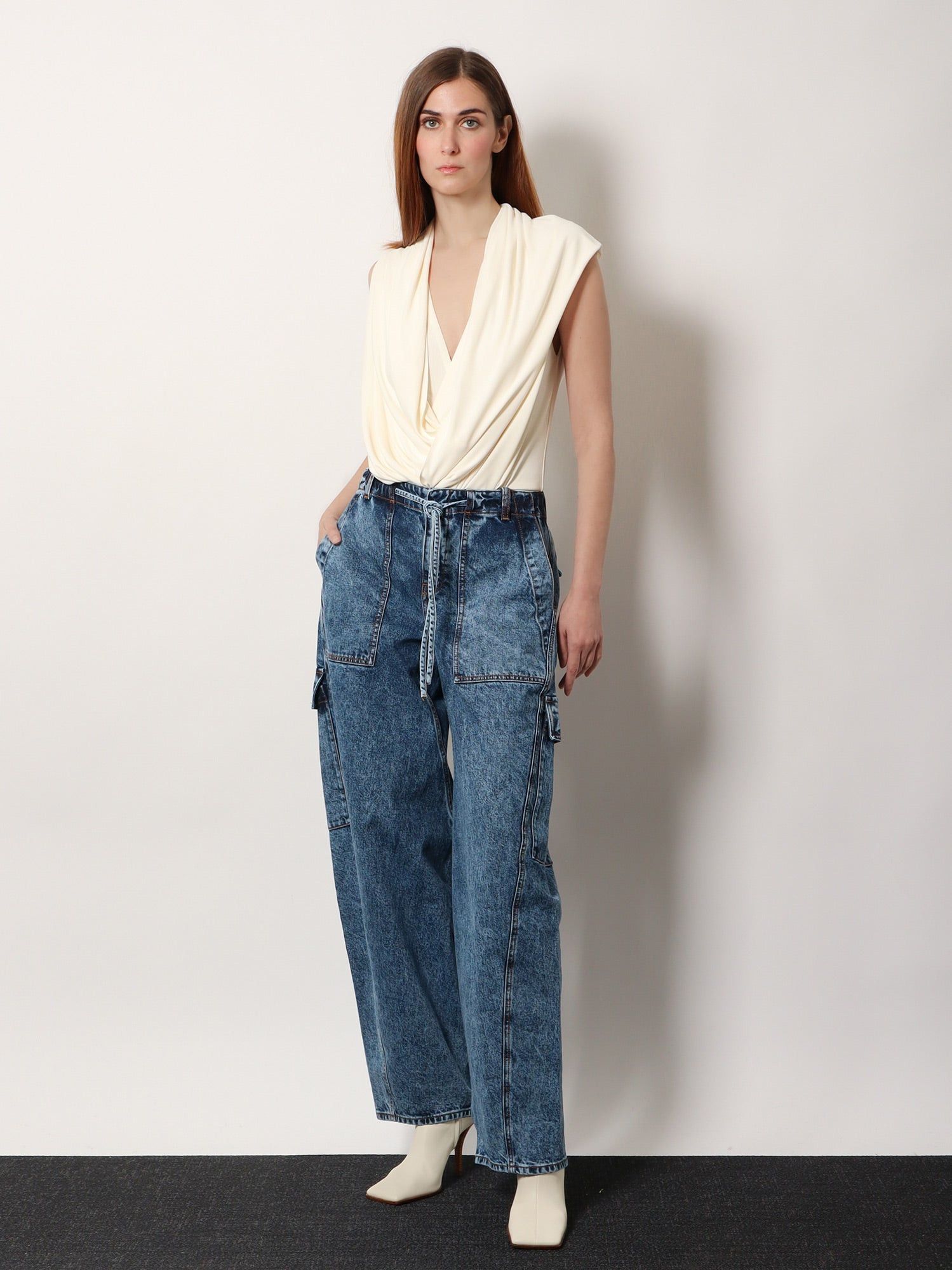 Alaia Hooded Body Viscose Top Size S / US 4 / IT 40 - 3 Thumbnail