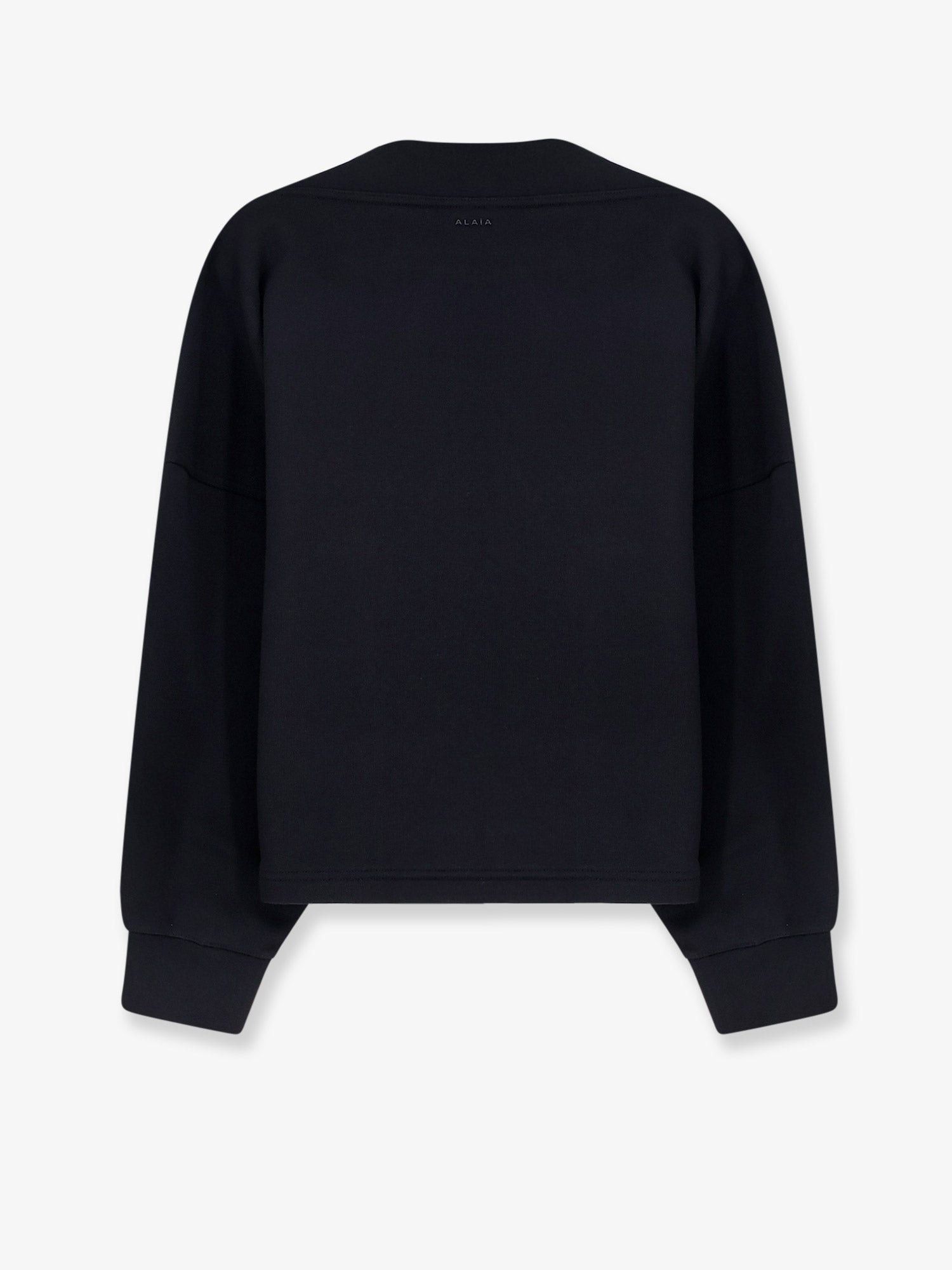 Alaia Boatneck Cotton Sweatshirt Size M / US 6-8 / IT 42-44 - 2 Thumbnail