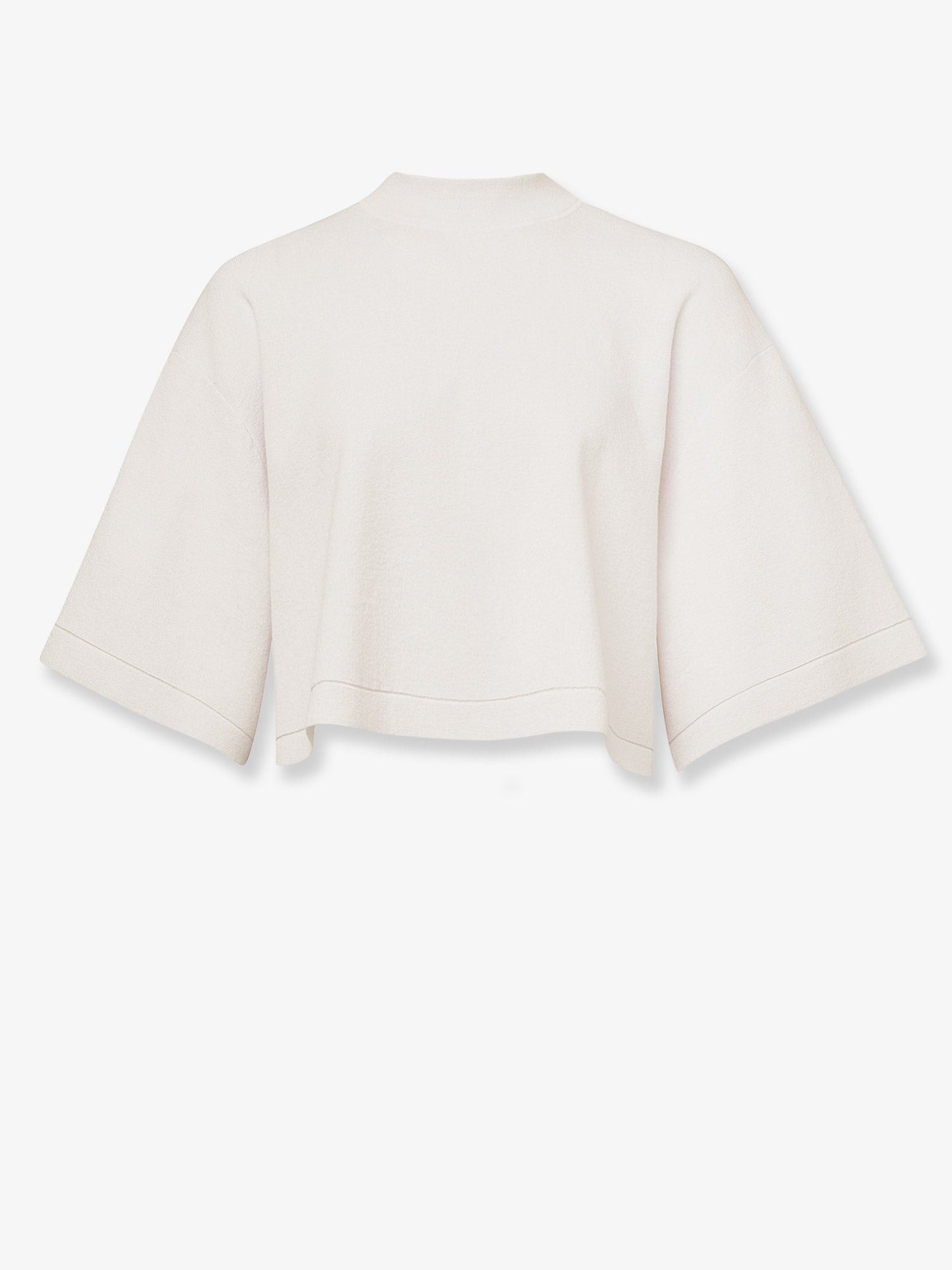 Alaia Cropped Cotton Blend Top Size S / US 4 / IT 40 - 2 Thumbnail