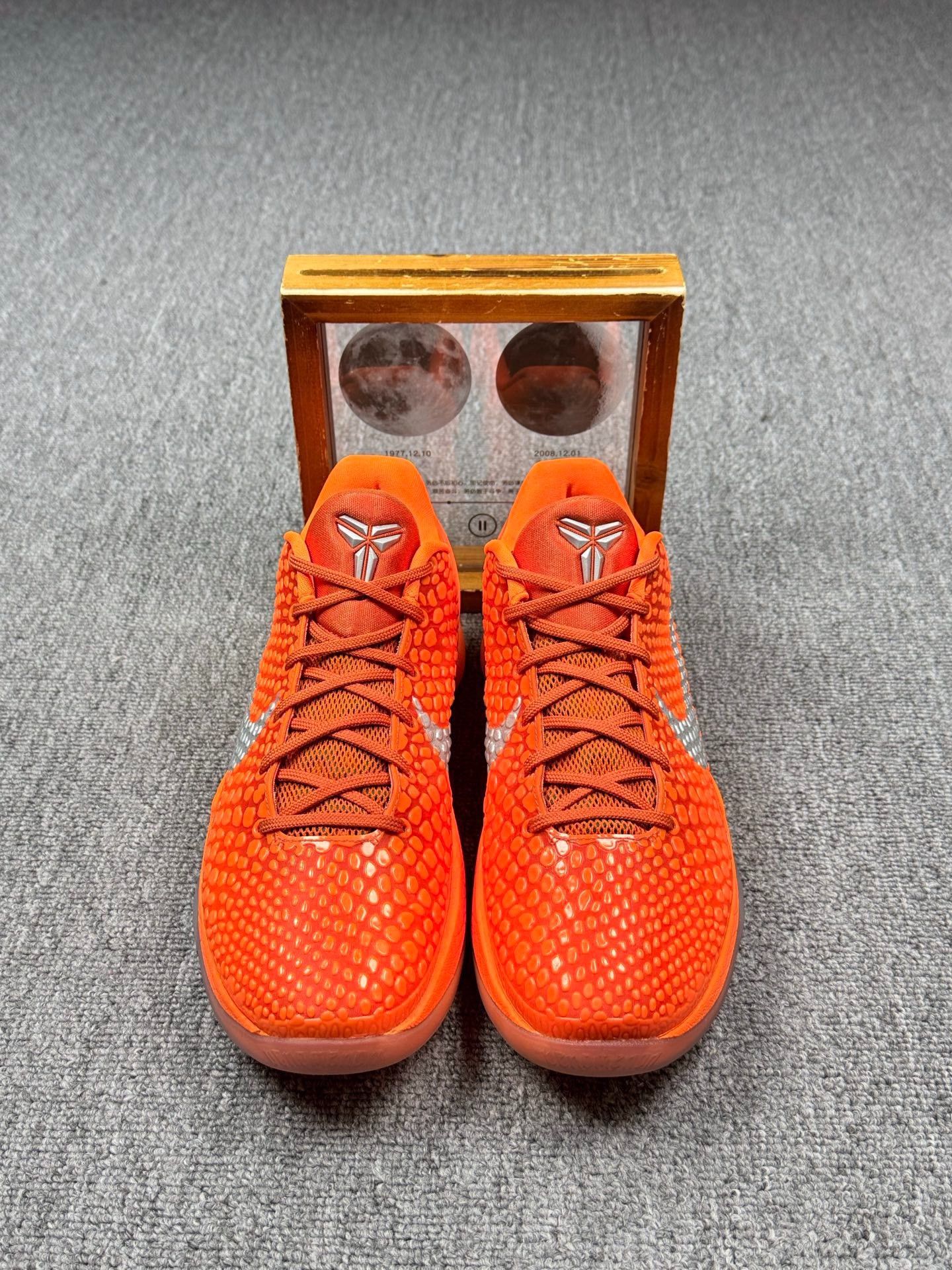 Nike Nike KOBE6 Orange Lowtop Sneakers 9 Men Size US 9 / EU 42 - 4 Thumbnail
