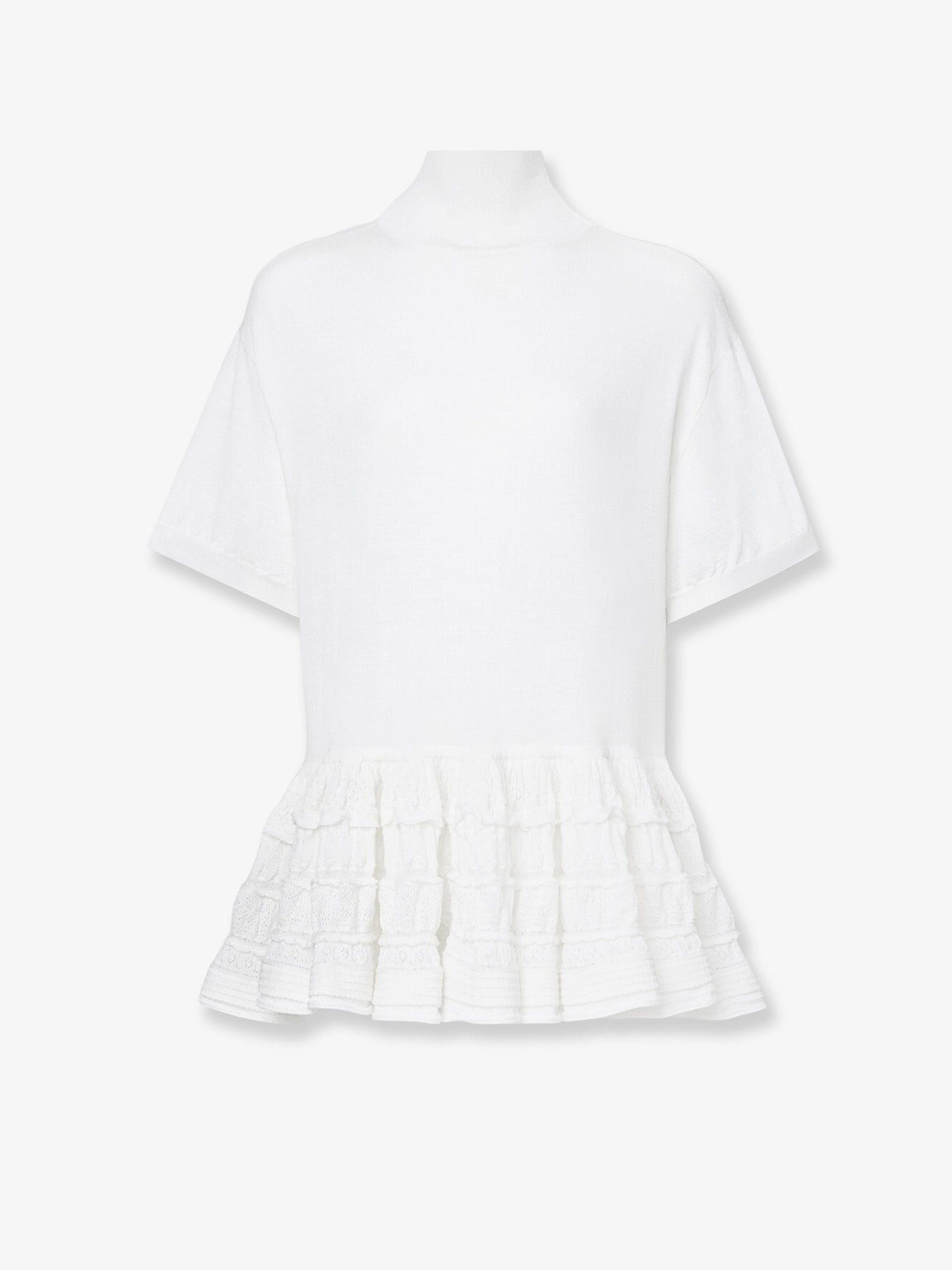 Alaia Peplum Virgin Wool Sweater Size M / US 6-8 / IT 42-44 - 2 Thumbnail