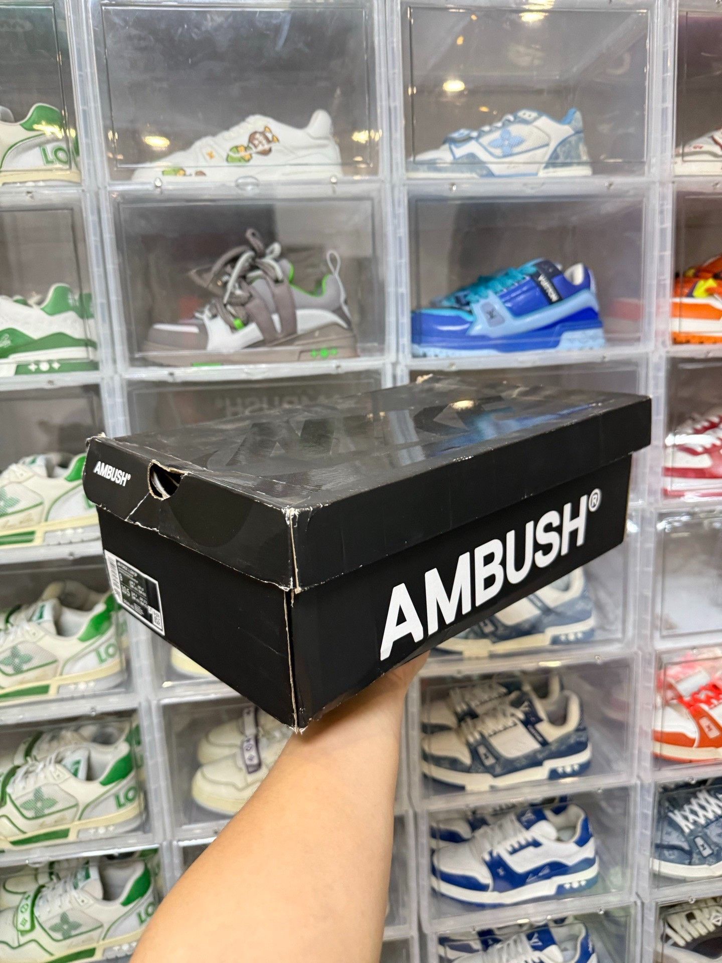 Ambush Design Ambush Design AF1 Blue Lowtop Sneakers 9 Men Size US 9 / EU 42 - 9 Thumbnail