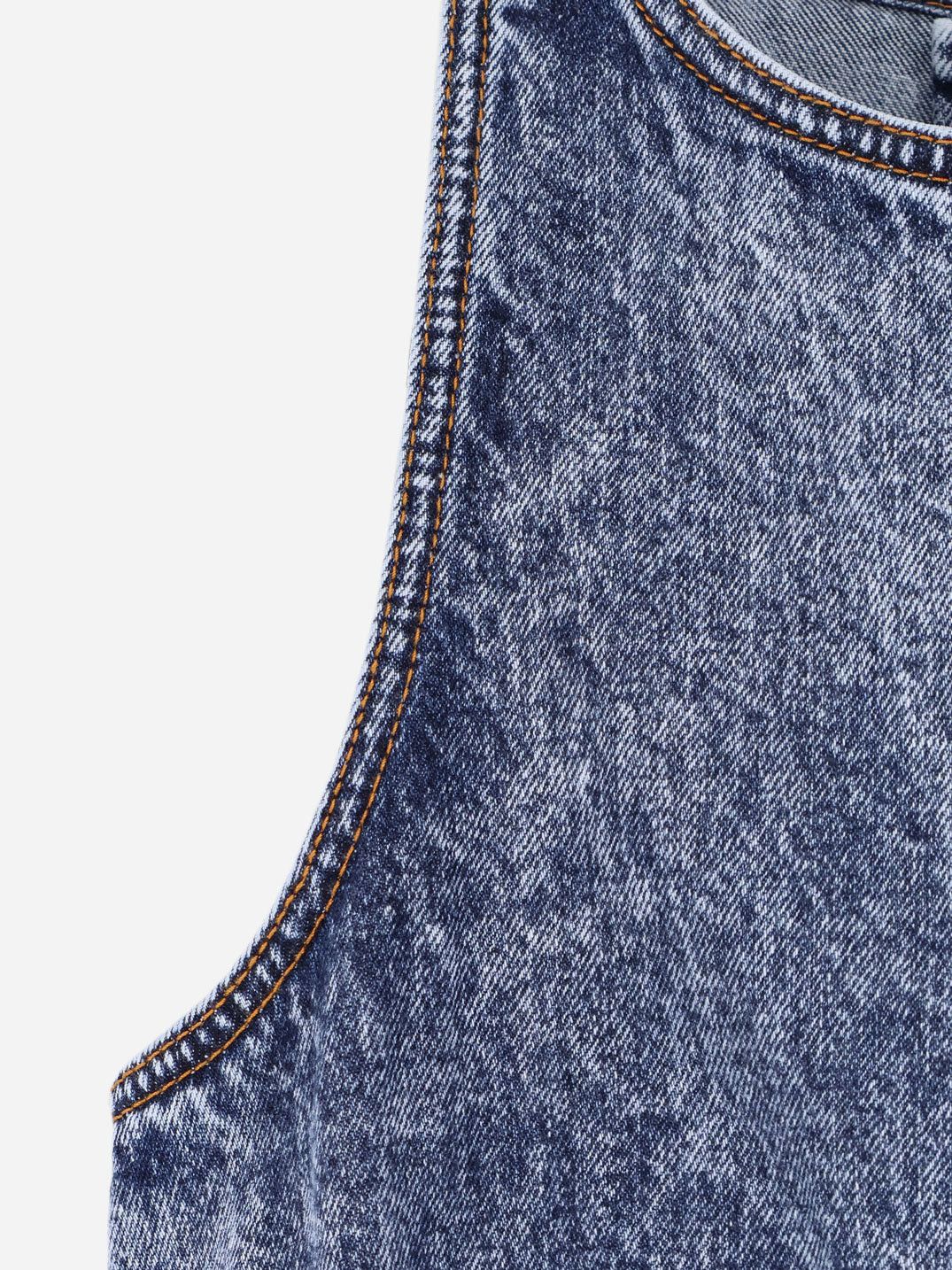 Alaia Peplum Denim Top Size M / US 6-8 / IT 42-44 - 3 Thumbnail