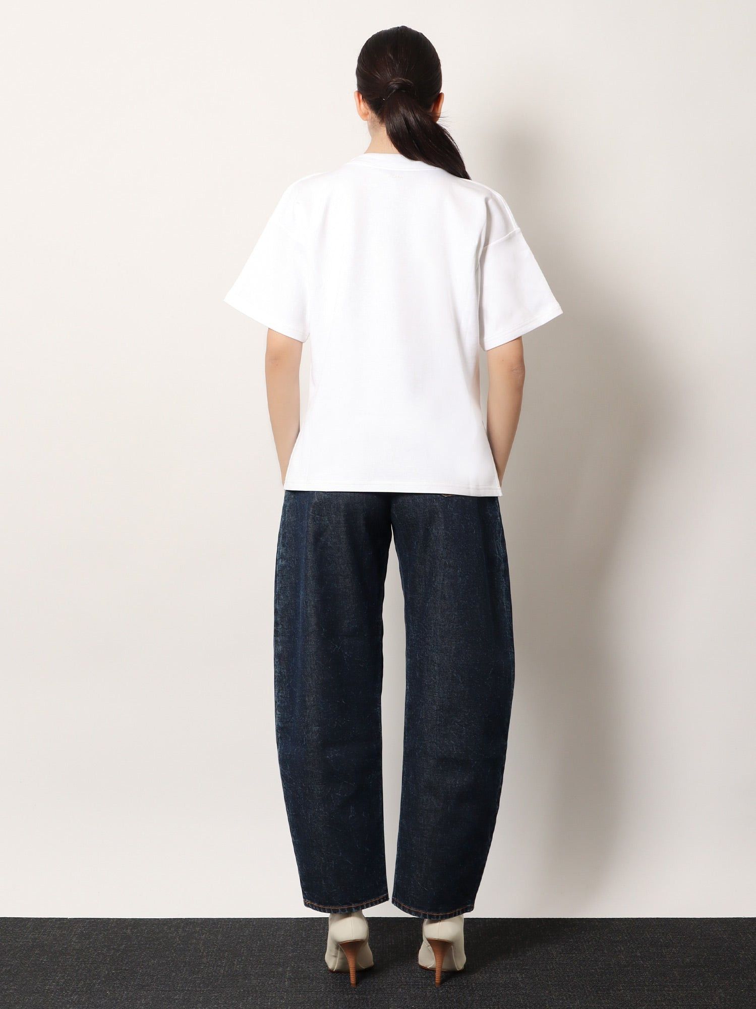 Alaia Boxy Cotton Blend T-Shirt Size M / US 6-8 / IT 42-44 - 5 Thumbnail