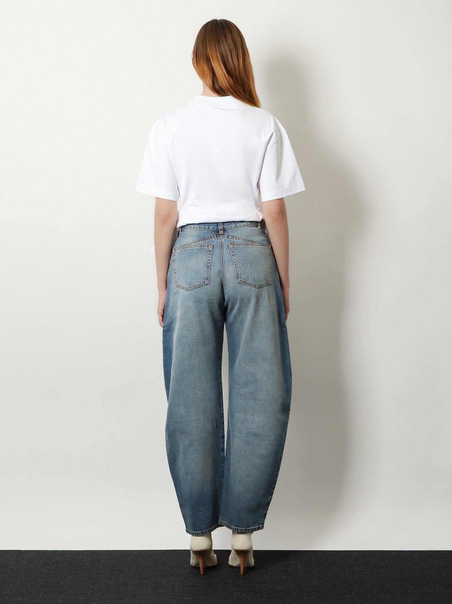 Alaia Faded Blue Denim Jeans Size 27" / US 4 / IT 40 - 4 Thumbnail