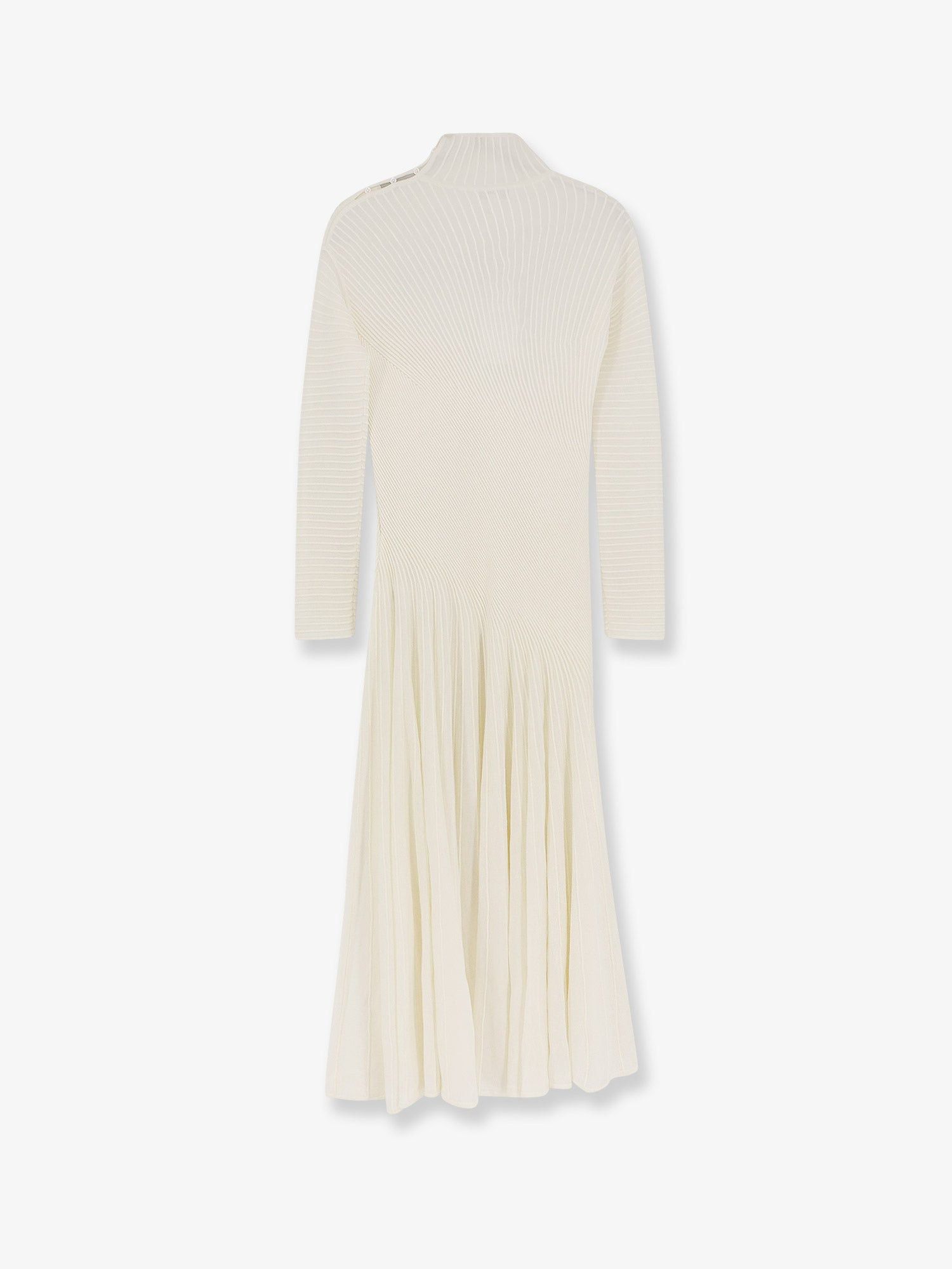 Alaia Long Wool Dress Size S / US 4 / IT 40 - 4 Thumbnail