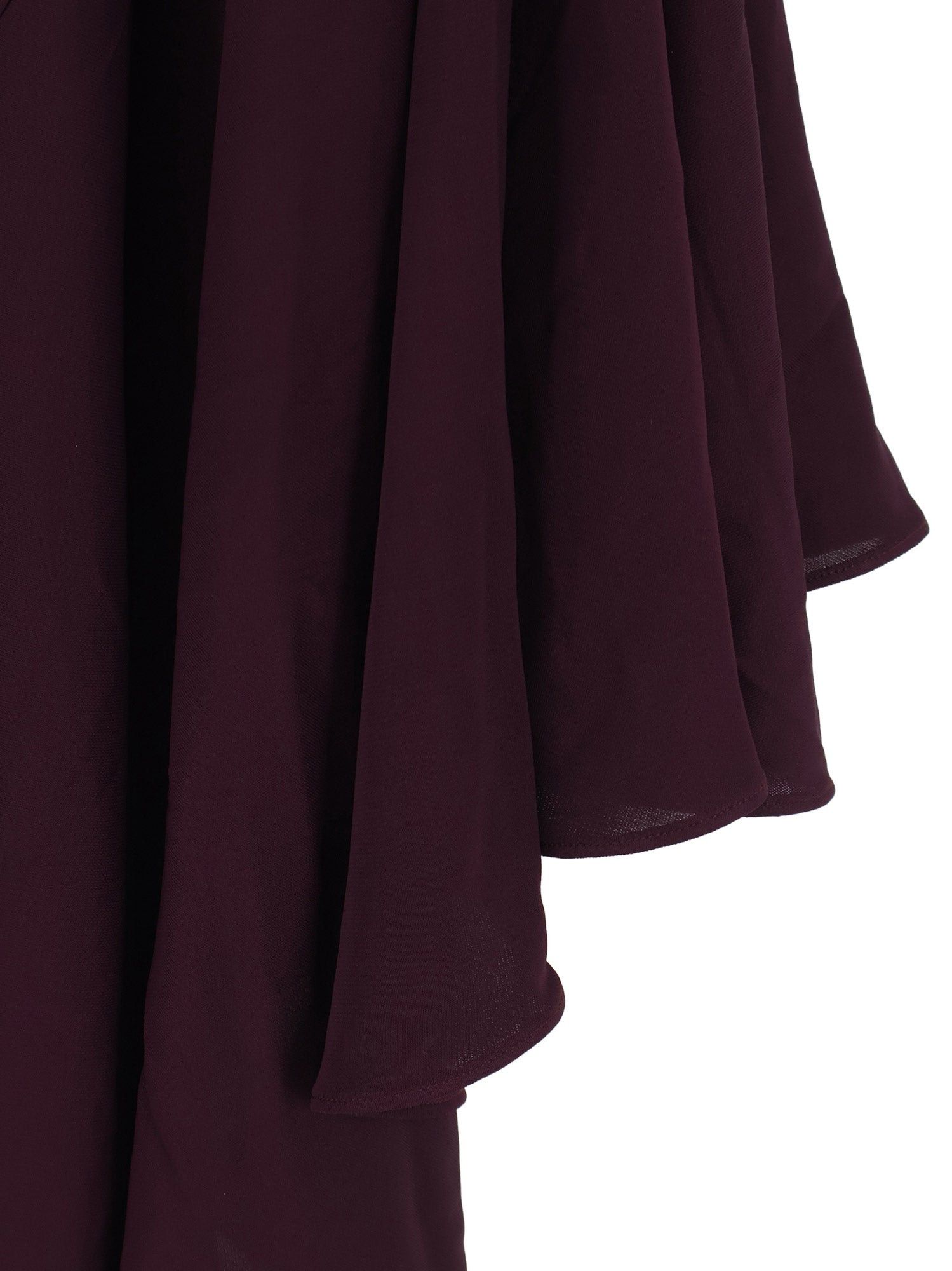 Alaia Long Asymmetrical Viscose Dress Size S / US 4 / IT 40 - 3 Thumbnail