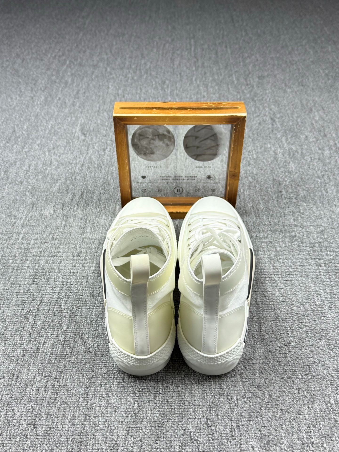 Dior Dior White Hitop Sneakers it_40-5 Women Size US 10.5 / IT 40.5 - 5 Thumbnail