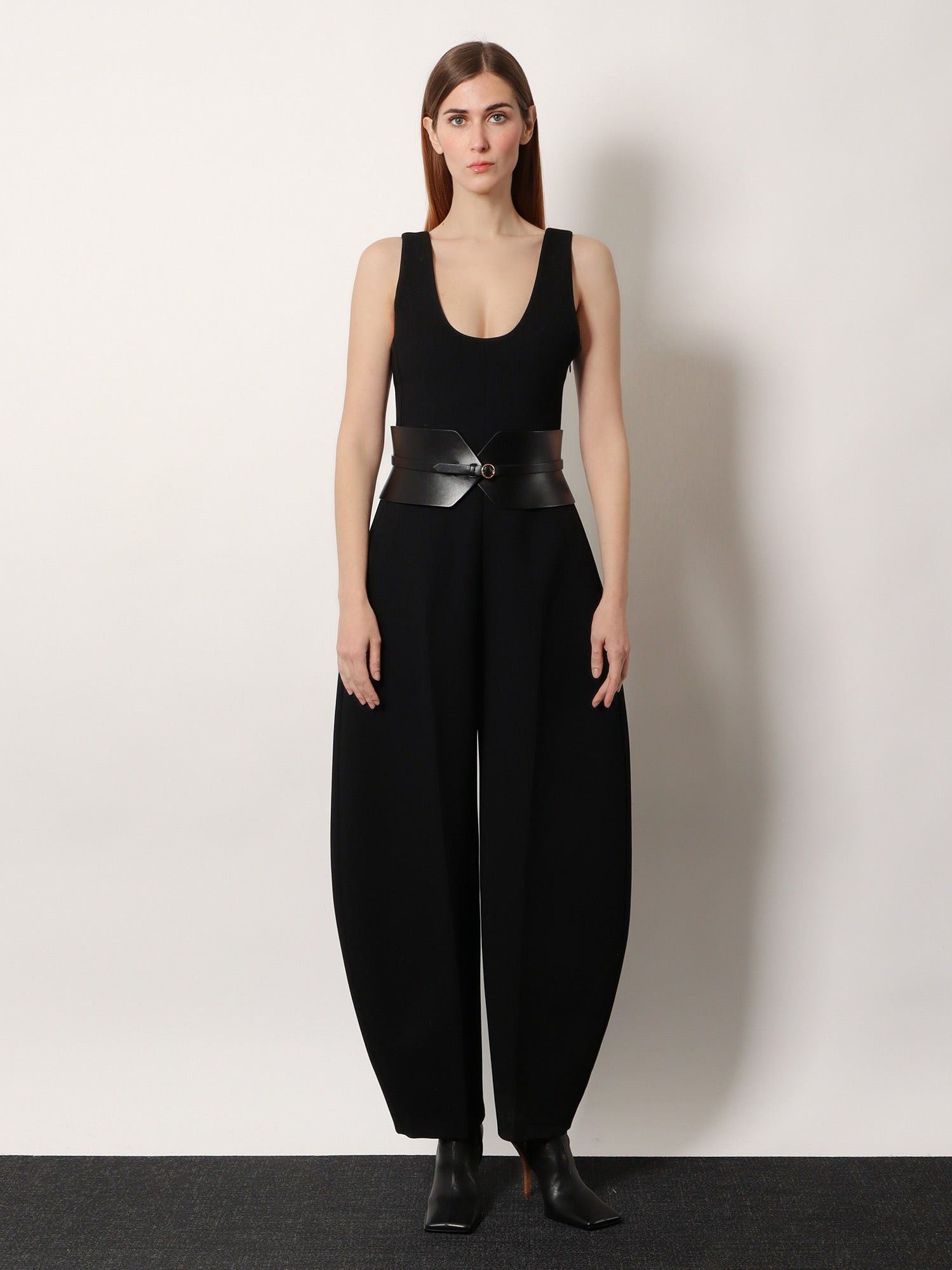 Alaia Round Virgin Wool Jumpsuit Size S / US 4 / IT 40 - 3 Thumbnail