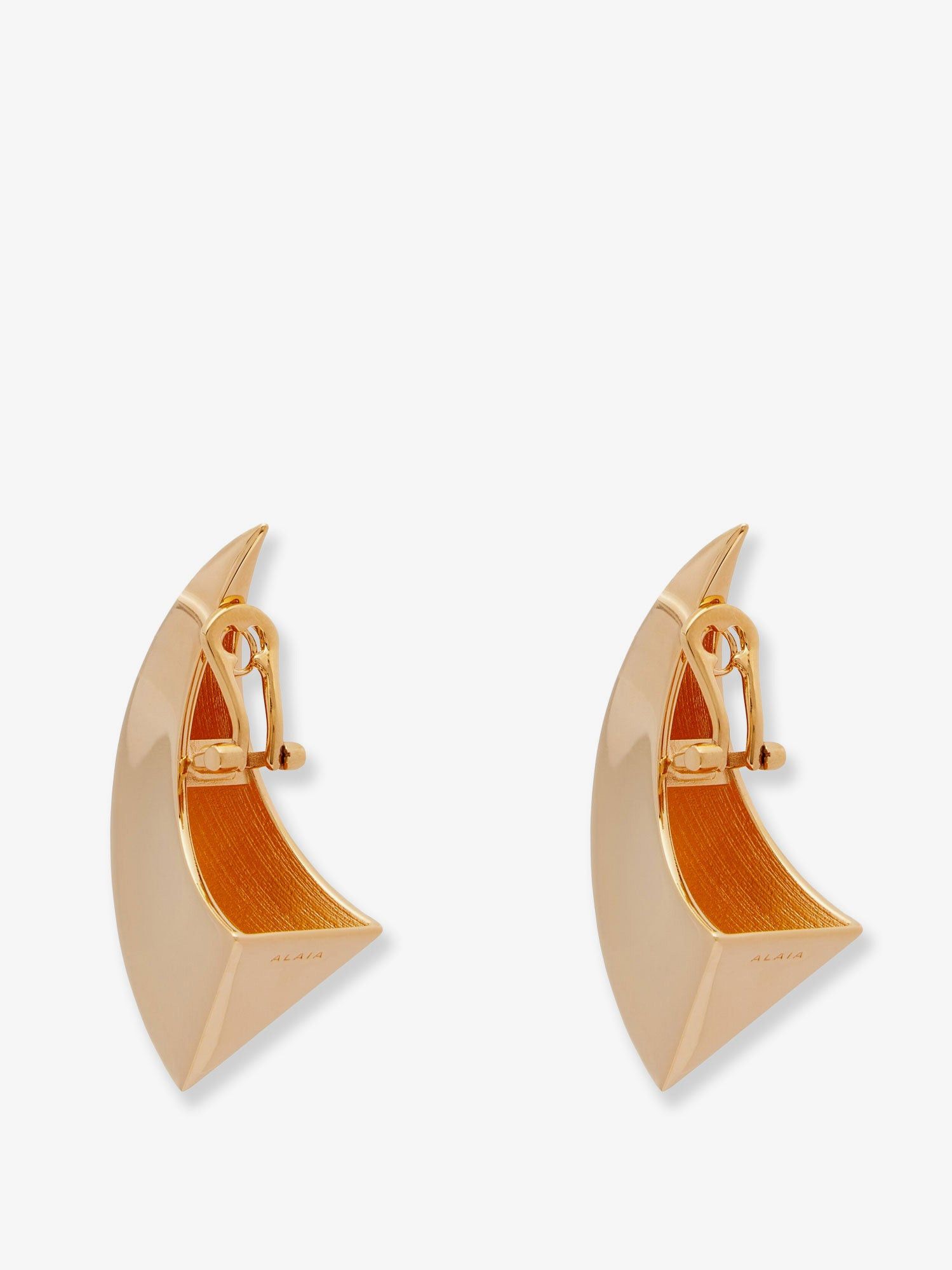 Alaia Brass Earrings Size ONE SIZE - 3 Thumbnail