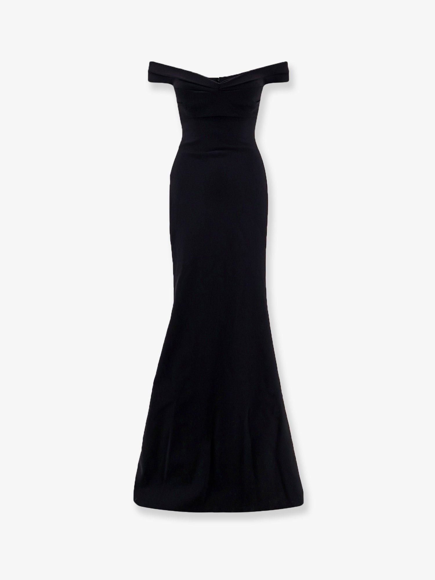 Chiara Boni Goem Satin Long Dress Size M / US 6-8 / IT 42-44 - 3 Thumbnail