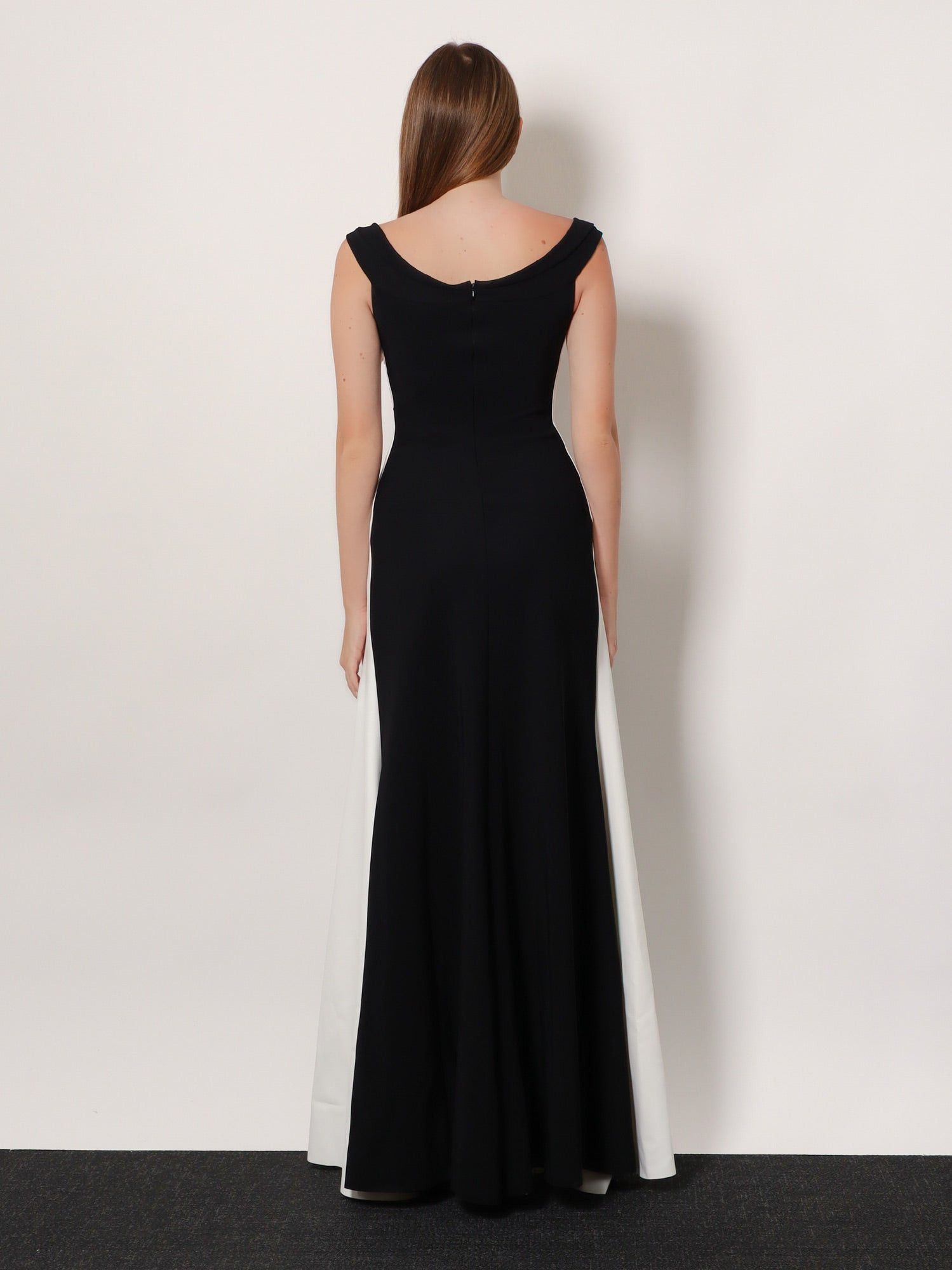Chiara Boni Goem Satin Long Dress Size M / US 6-8 / IT 42-44 - 5 Thumbnail