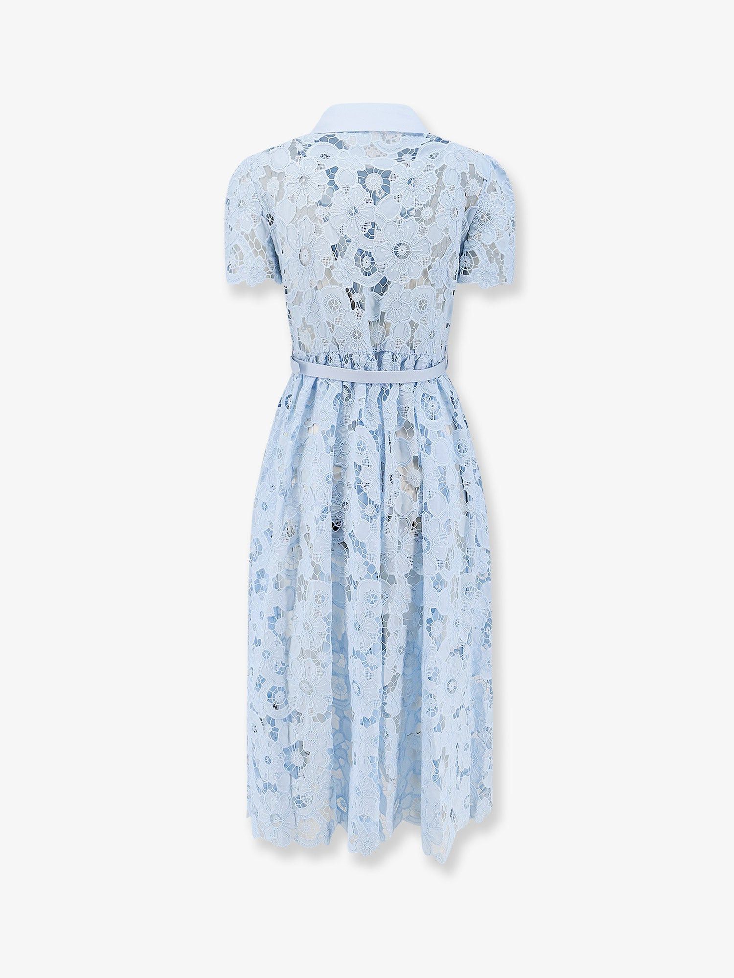 Self-Portrait Long Lace Dress Size L / US 10 / IT 46 - 2 Thumbnail