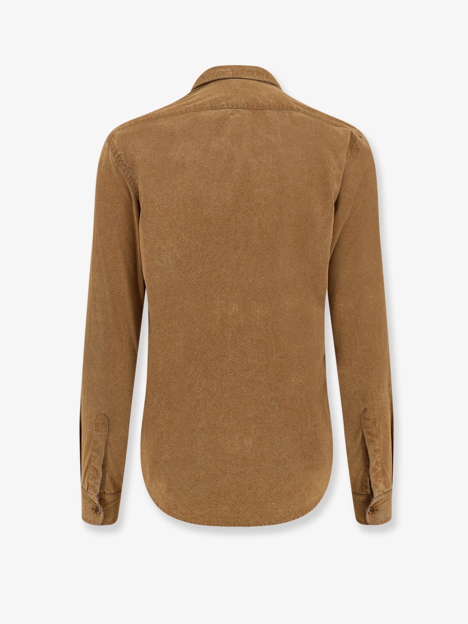 Aspesi Suede Shirt Size US XL / EU 56 / 4 - 2 Thumbnail