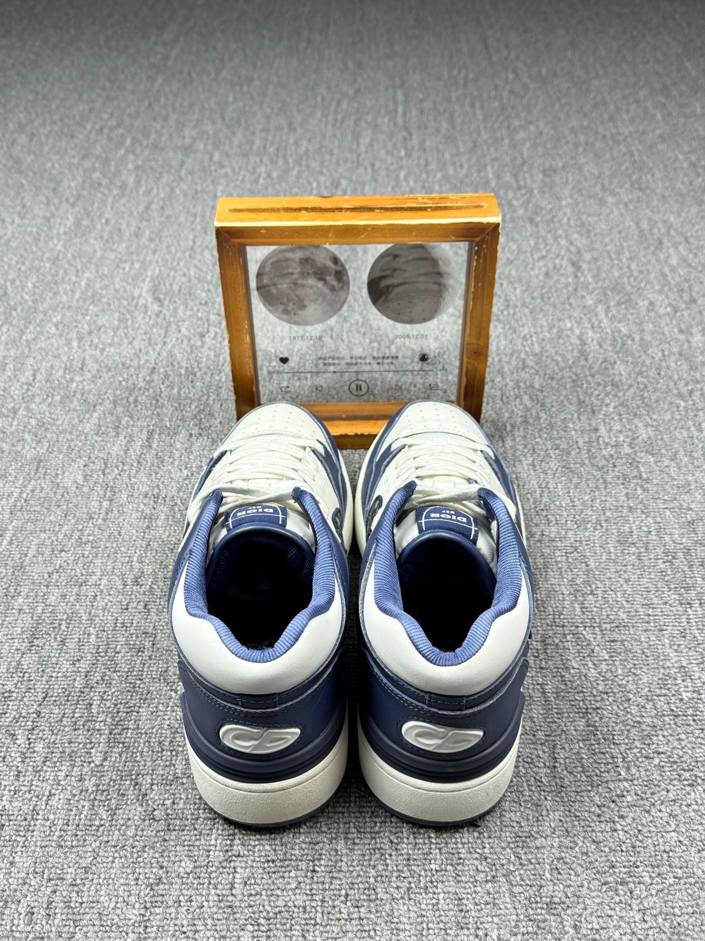 Dior Dior Printed Blue Lowtop Sneakers 10 Men Size US 10 / EU 43 - 5 Thumbnail