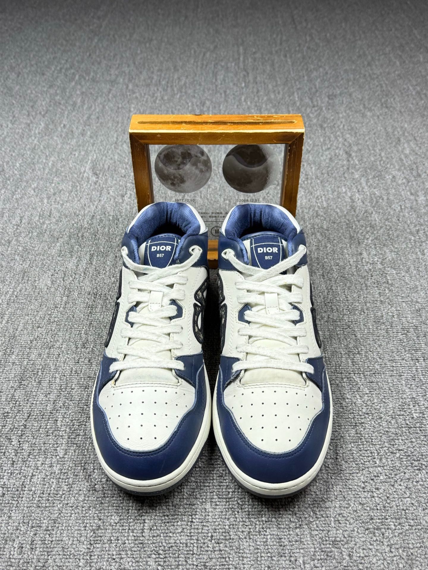 Dior Dior Printed Blue Lowtop Sneakers 10 Men Size US 10 / EU 43 - 4 Thumbnail