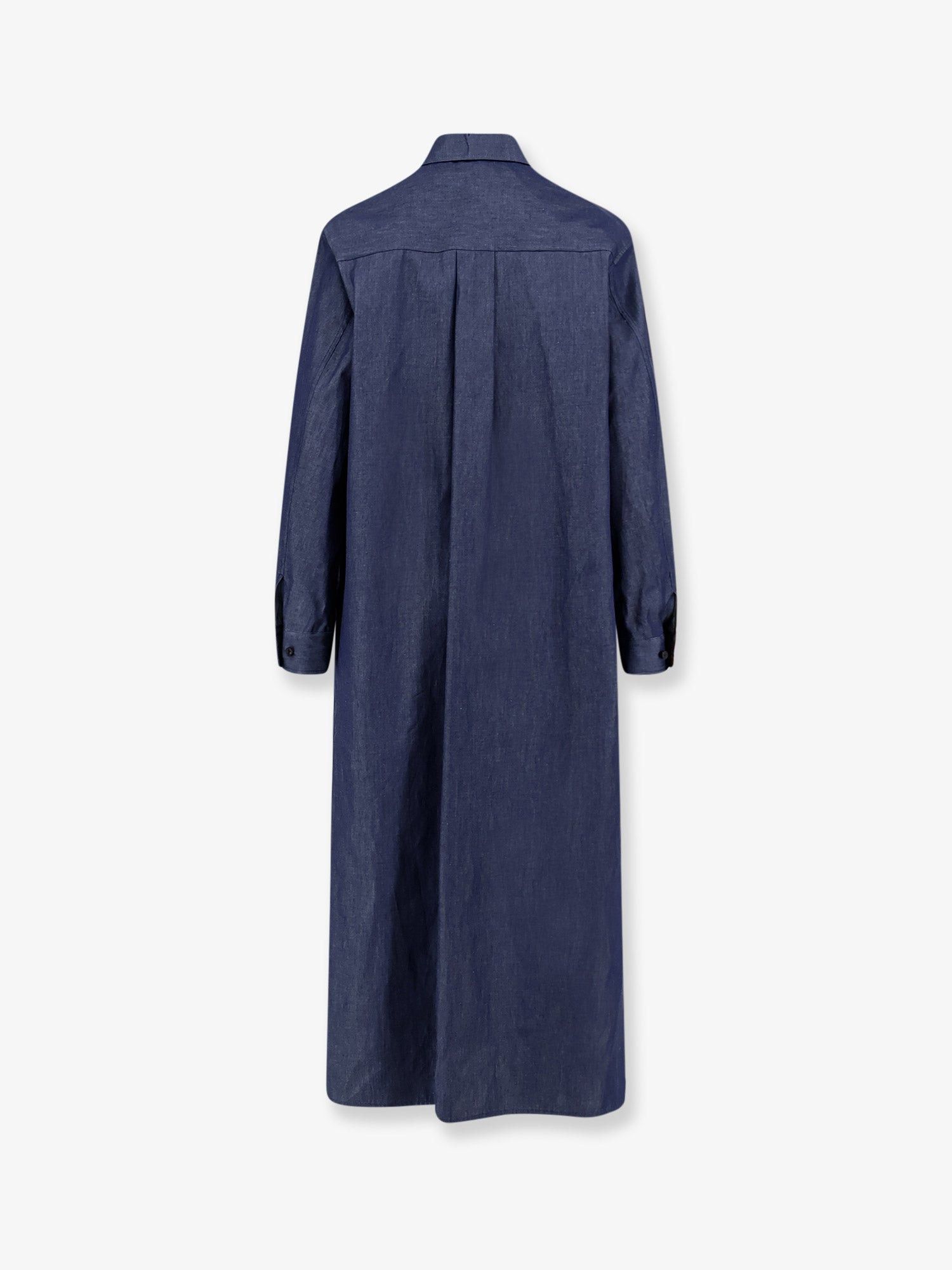 Hevo Arigliano Cotton Chemisier Dress Size L / US 10 / IT 46 - 2 Thumbnail