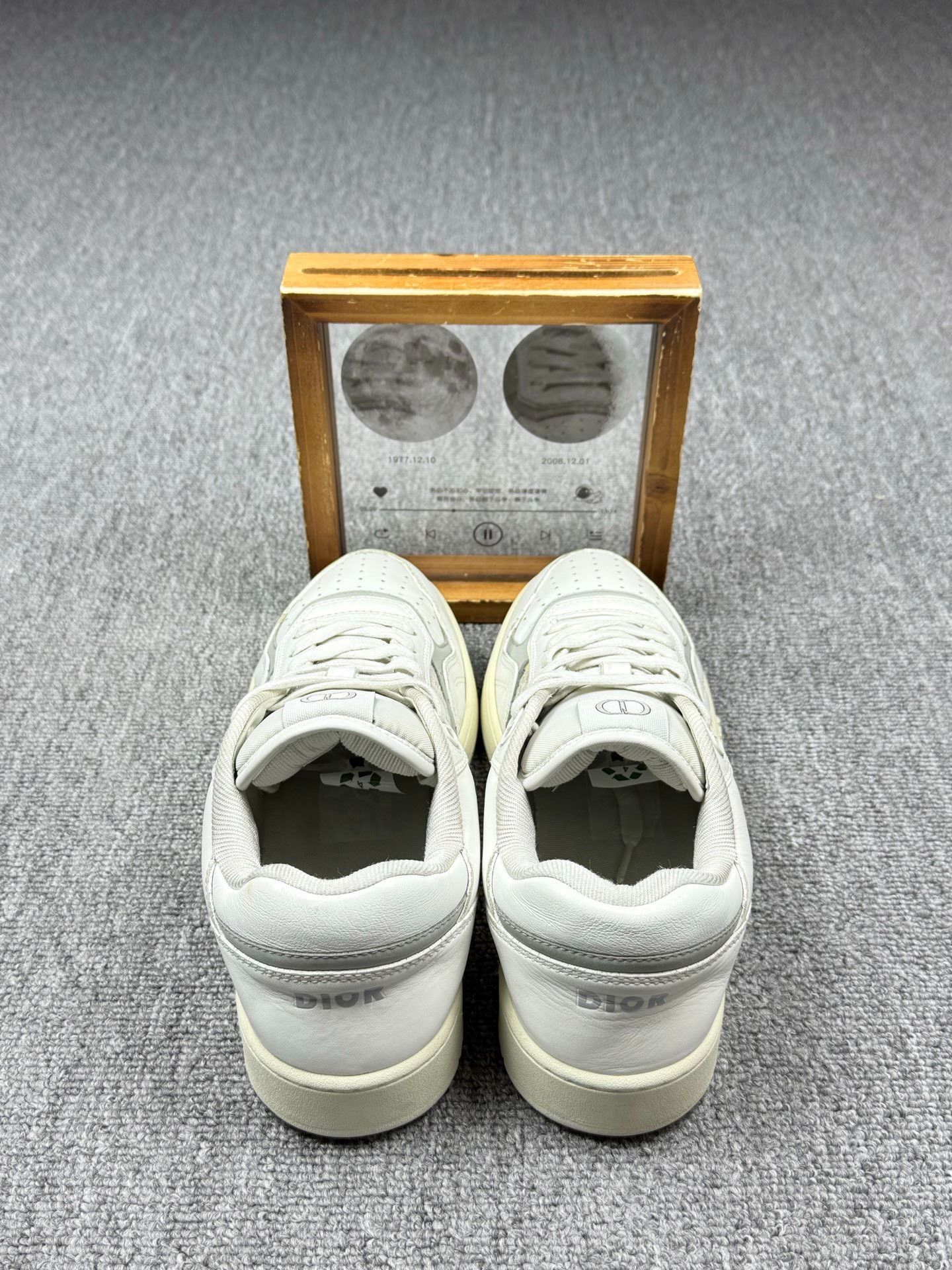 Dior Dior White Lowtop Sneakers 8 Men Size US 8 / EU 41 - 5 Thumbnail