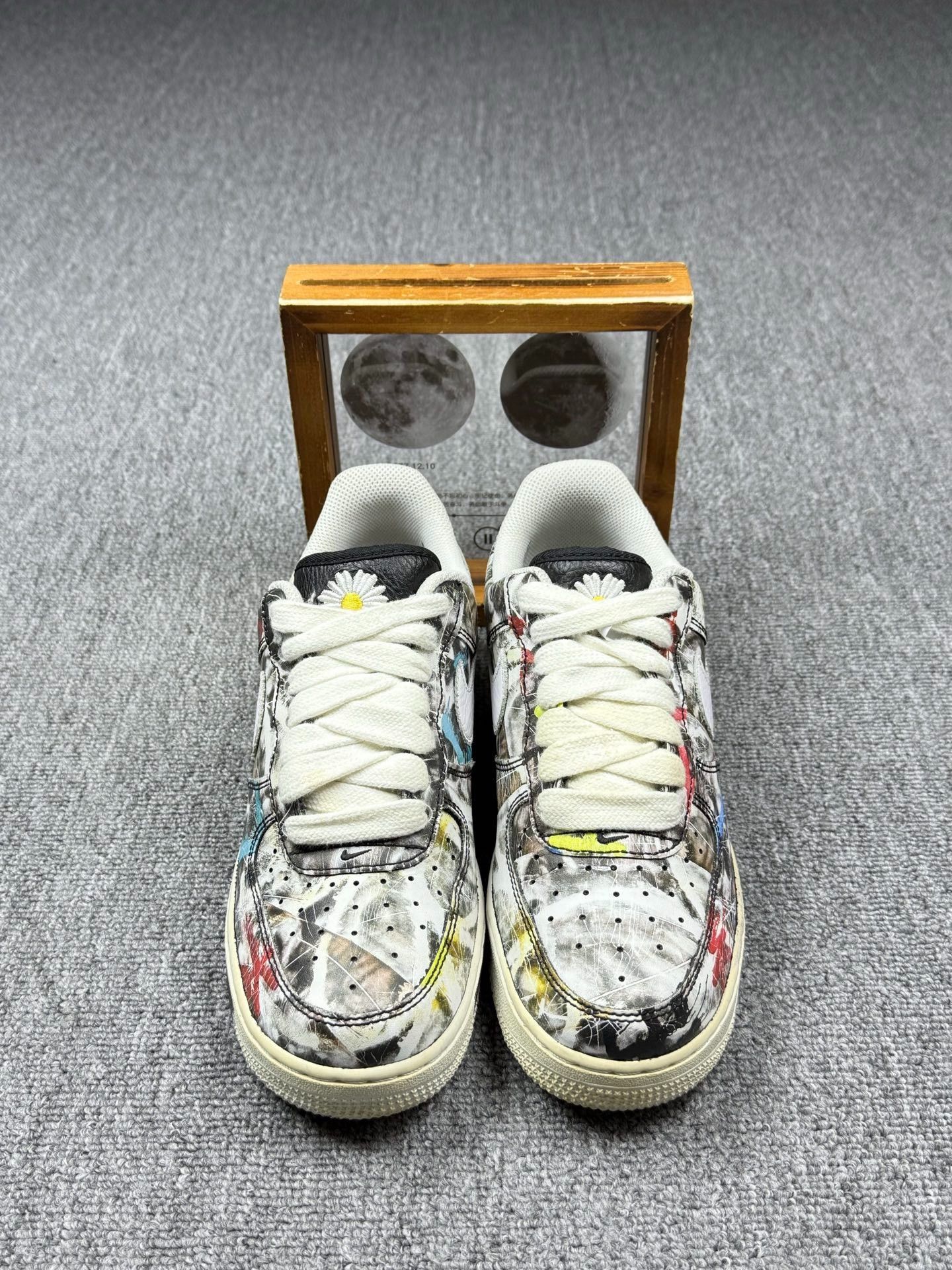 Nike Nike AF1 Black Lowtop Sneakers 6 Men Size US 6 / EU 39 - 4 Thumbnail