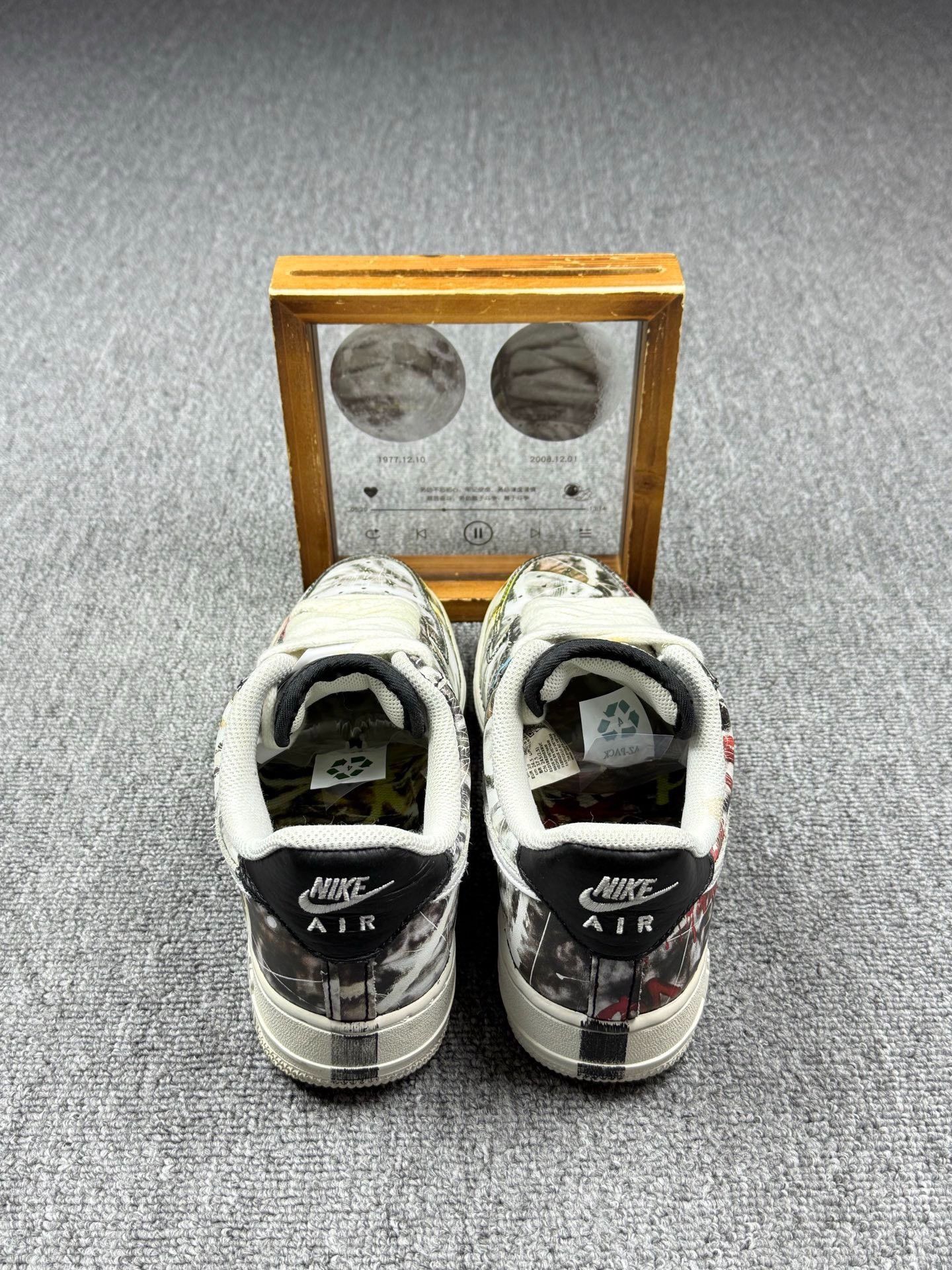 Nike Nike AF1 Black Lowtop Sneakers 6 Men Size US 6 / EU 39 - 5 Thumbnail