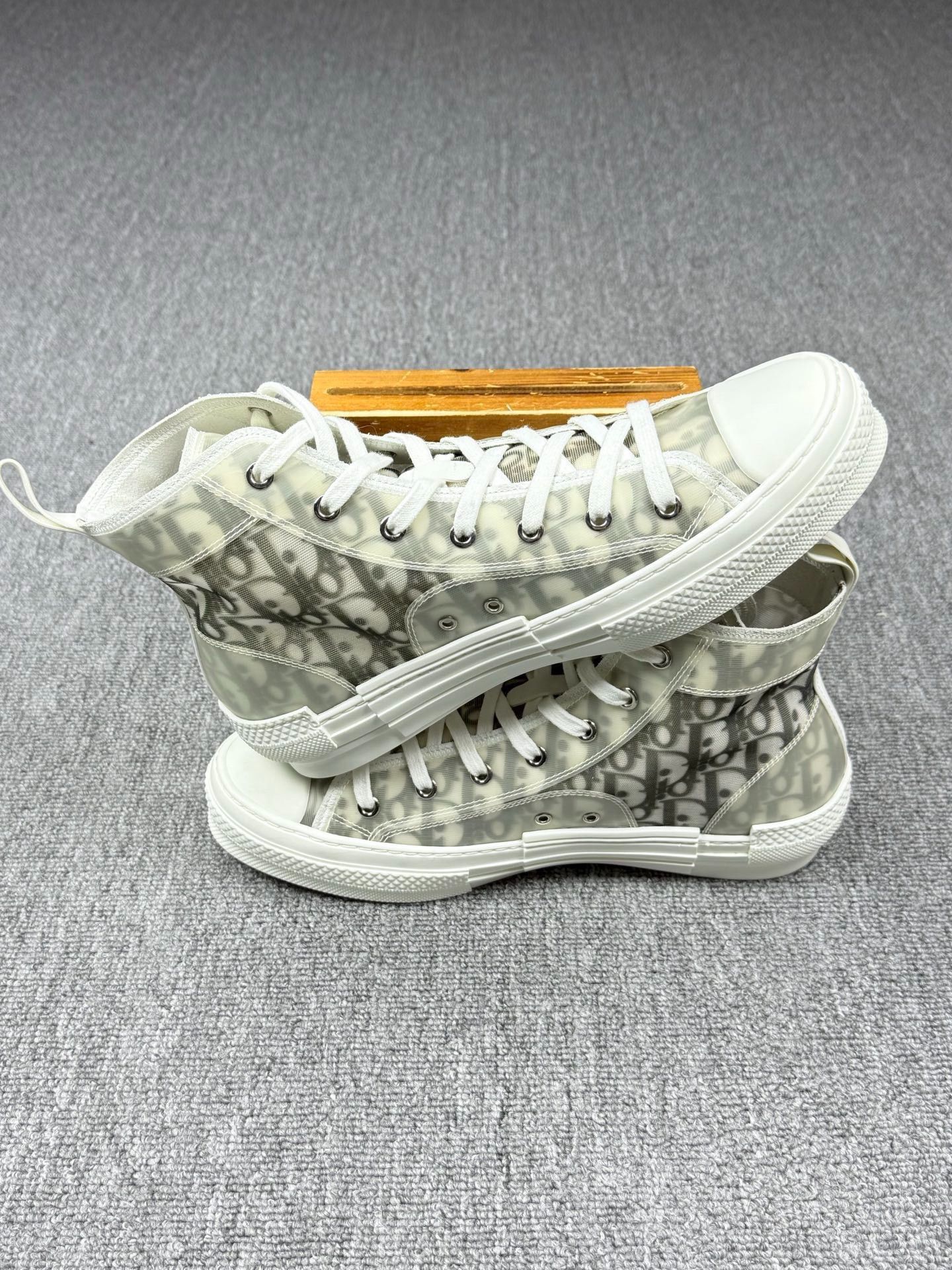 Dior Dior Black Hitop Sneakers 9 Men Size US 9 / EU 42 - 3 Thumbnail