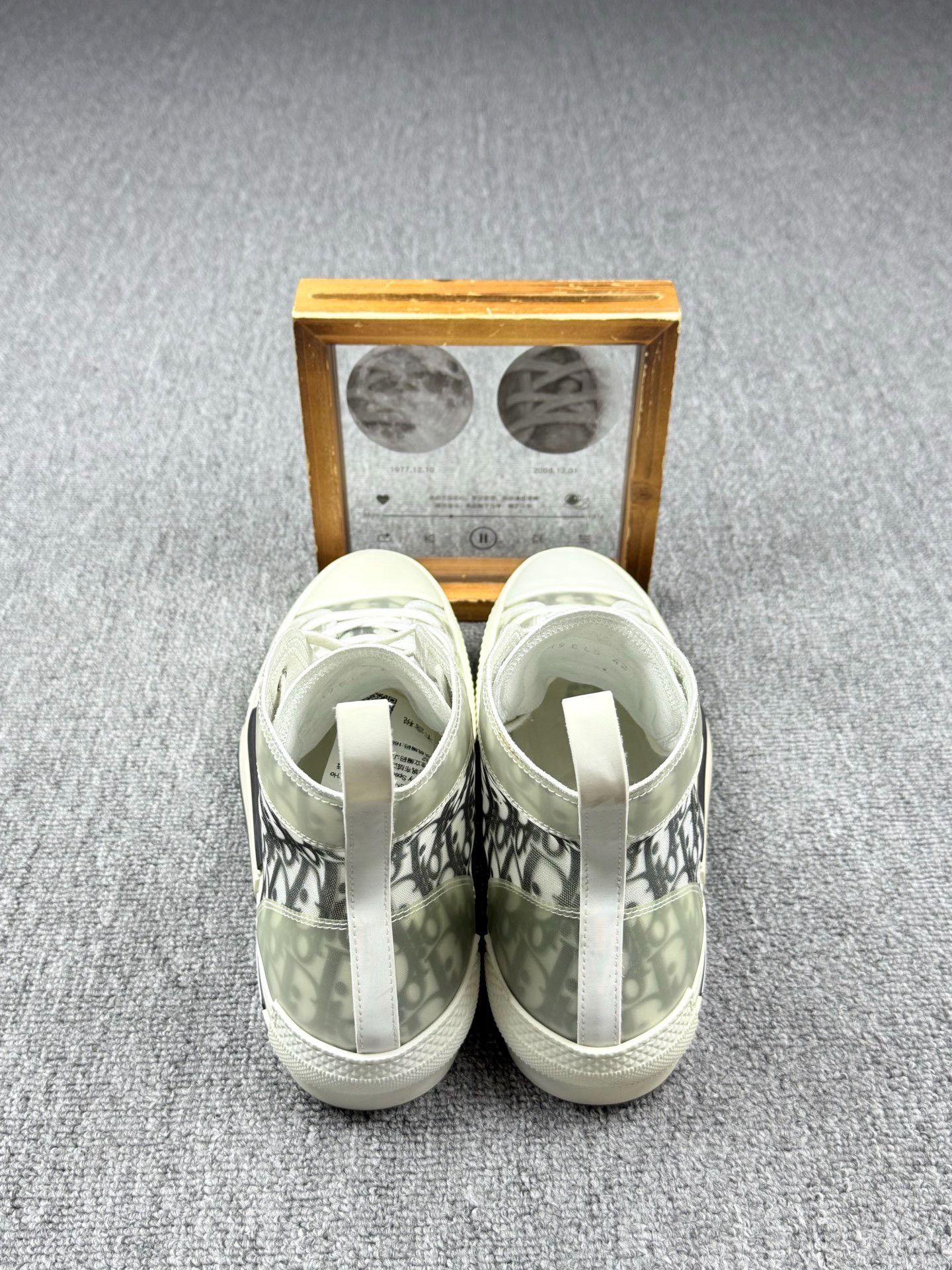 Dior Dior Black Hitop Sneakers 9 Men Size US 9 / EU 42 - 5 Thumbnail