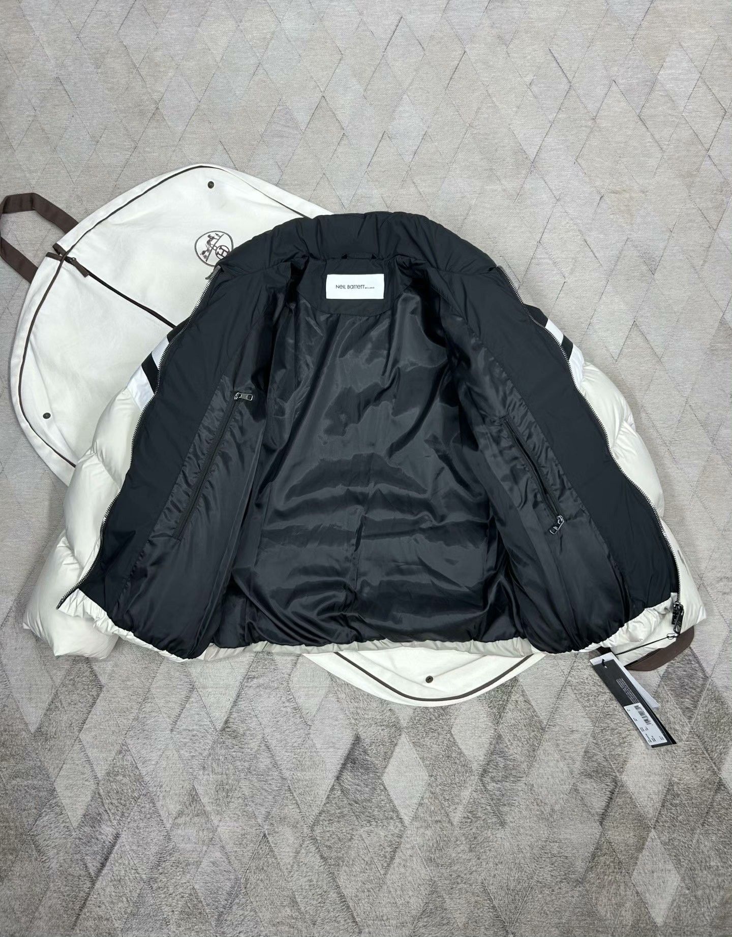 Neil Barrett Neil Barrett Colorblock Down Jacket Size US M / EU 48-50 / 2 - 3 Thumbnail