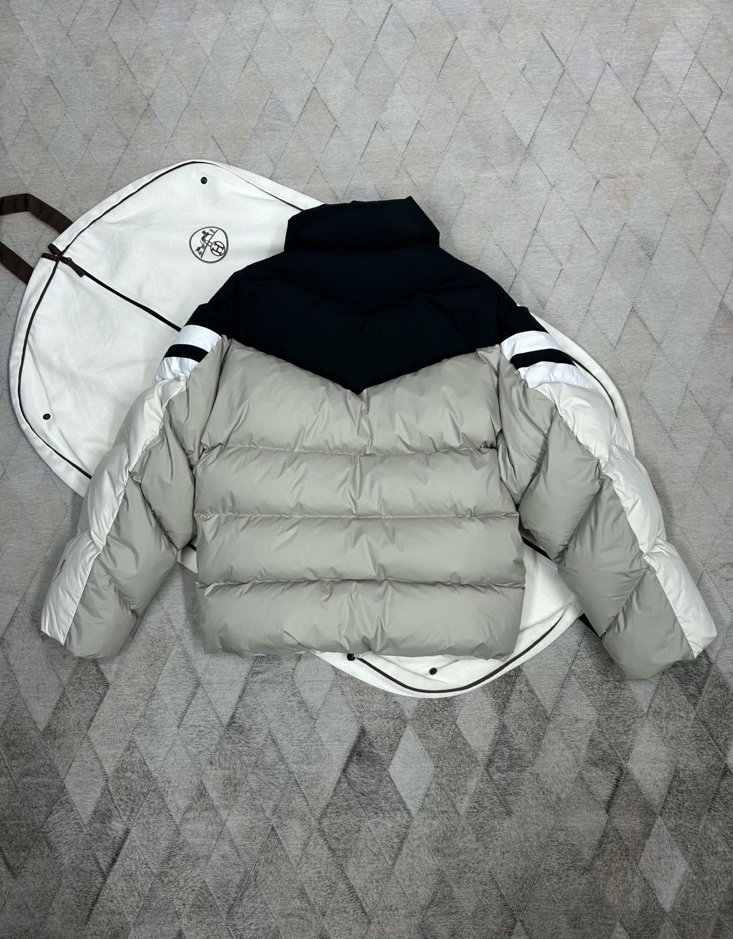 Neil Barrett Neil Barrett Colorblock Down Jacket Size US M / EU 48-50 / 2 - 2 Thumbnail