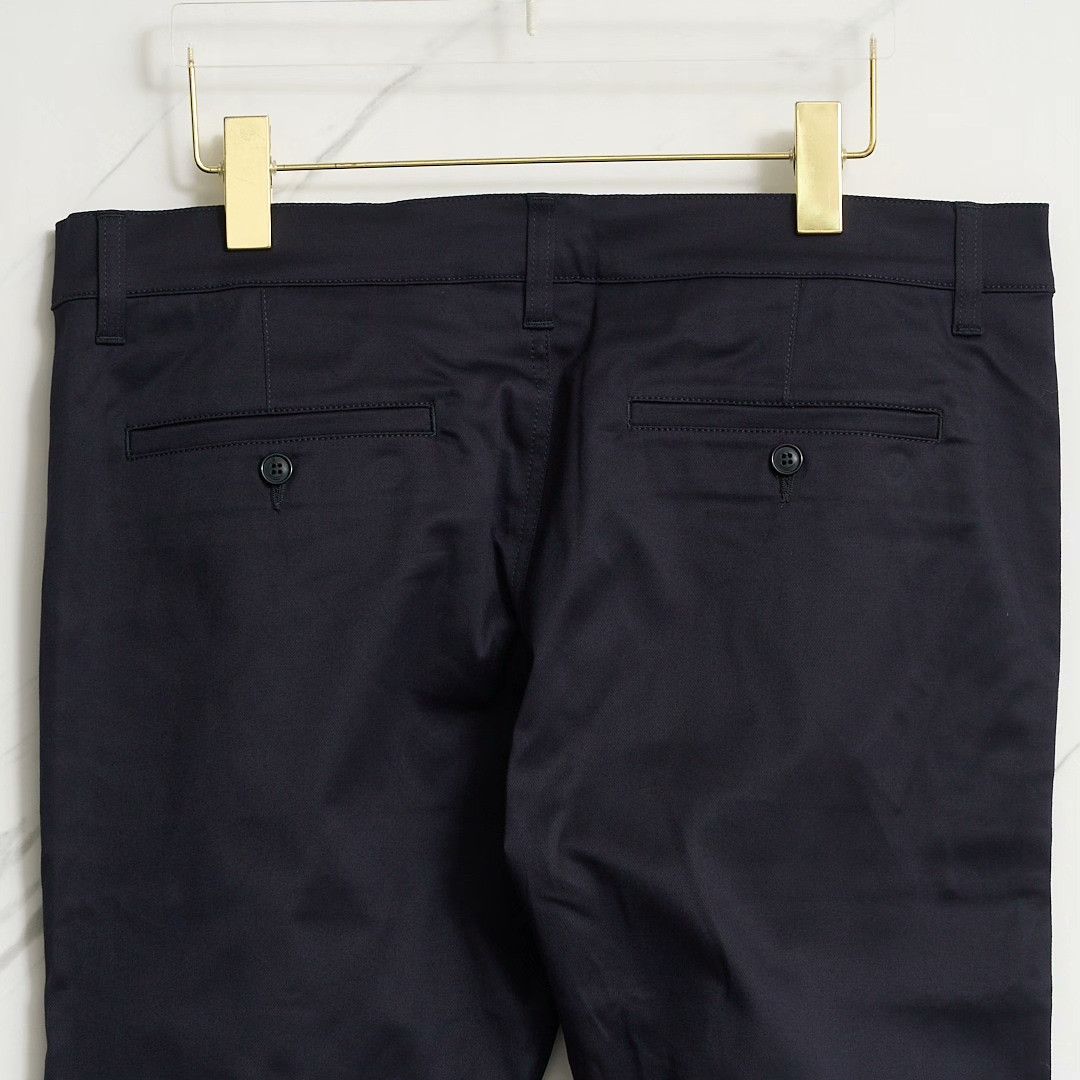 Saint Laurent Paris Saint Laurent Men's Navy Straight Casual Pants Size US 34 / EU 50 - 5 Thumbnail