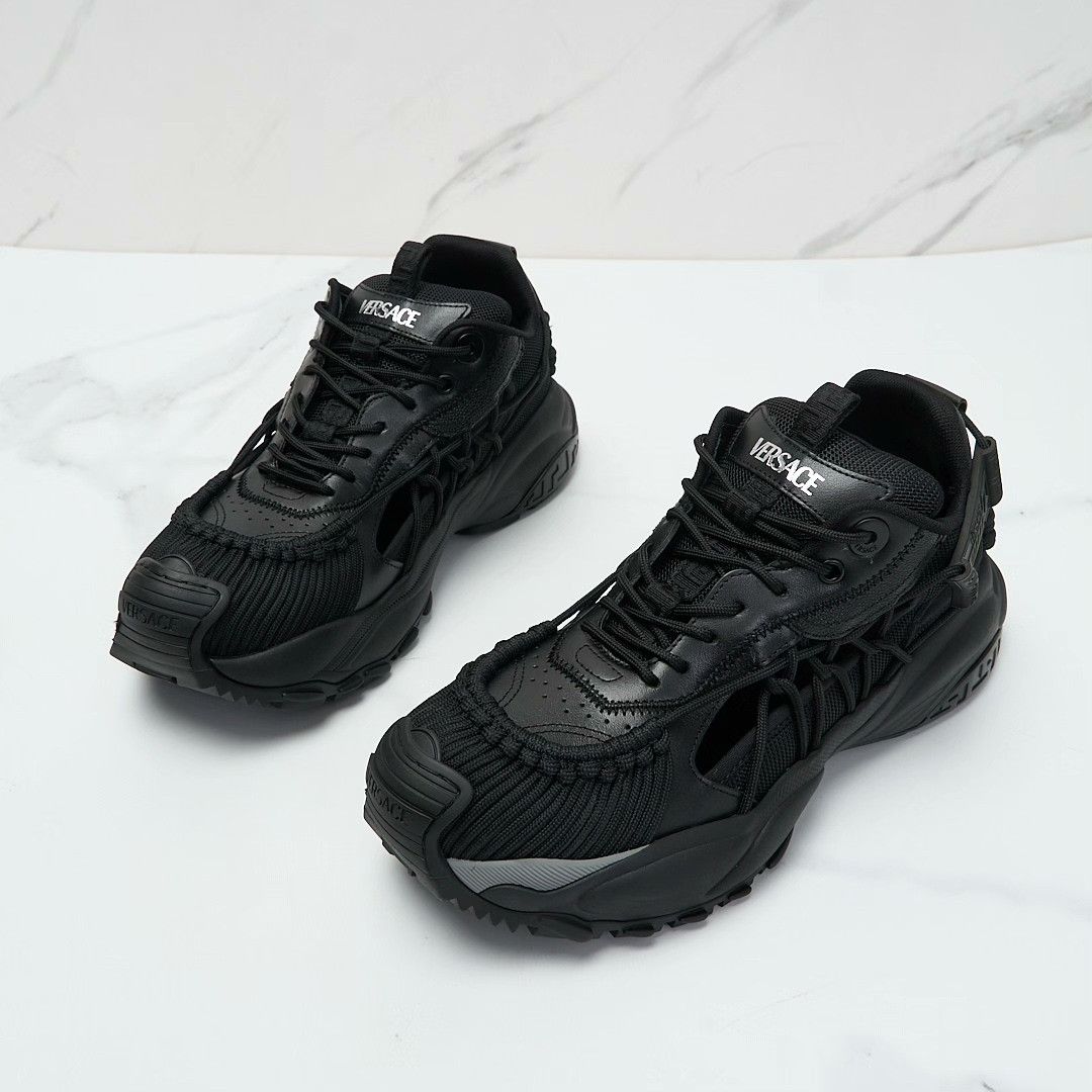 Versace Versace Mercury Hollow Strap Casual Shoes Size US 8 / EU 41 - 3 Thumbnail