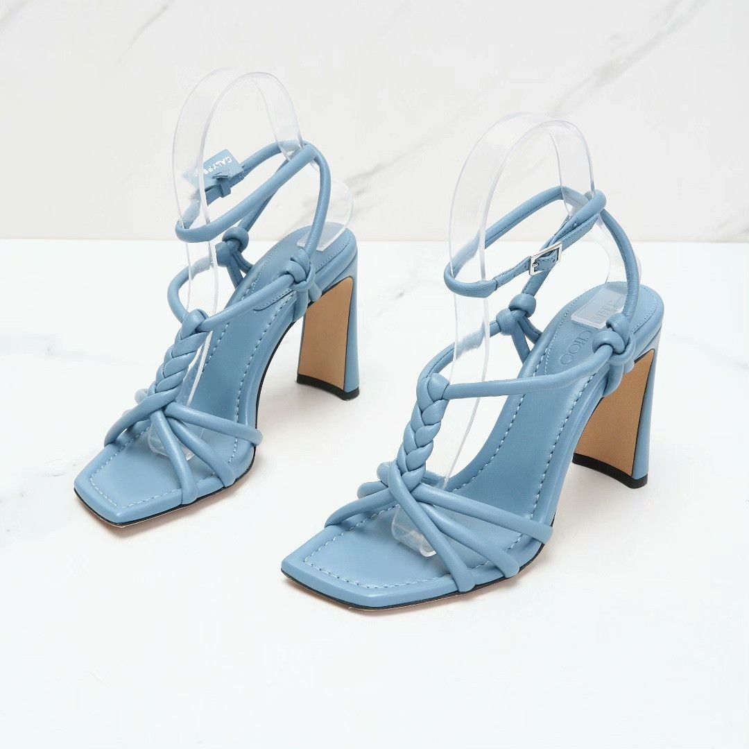 Jimmy Choo Jimmy Choo CALYPSO 95 High Heels Size US 5.5 / IT 35.5 - 3 Thumbnail