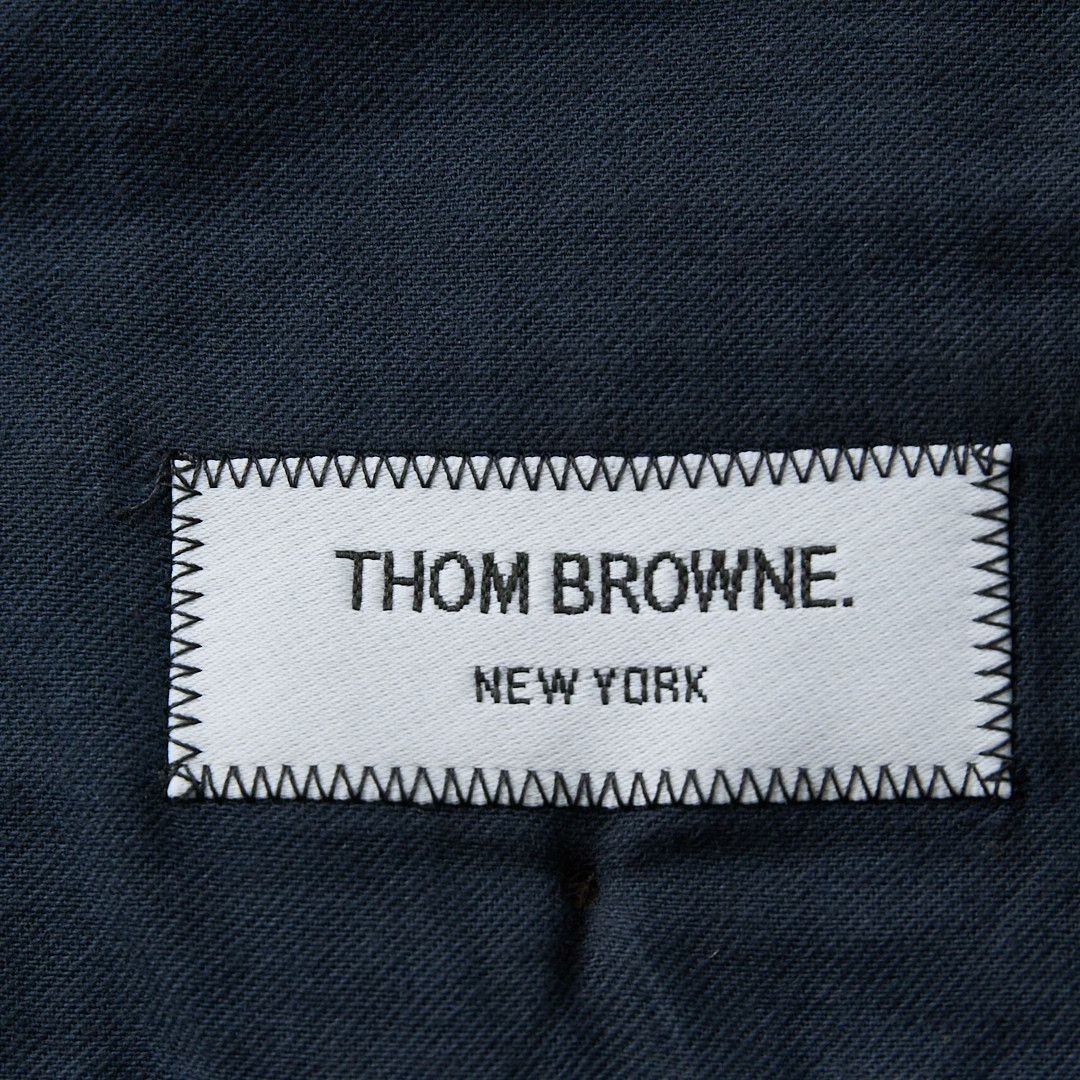 Thom Browne Thom Browne Men's Navy Straight Casual Pants Size US 30 / EU 46 - 6 Thumbnail