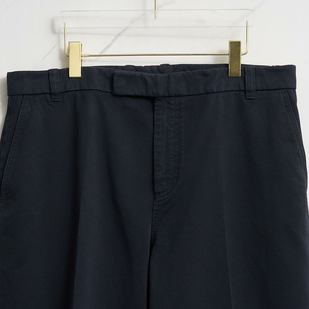 Thom Browne Thom Browne Men's Navy Straight Casual Pants Size US 30 / EU 46 - 2 Thumbnail