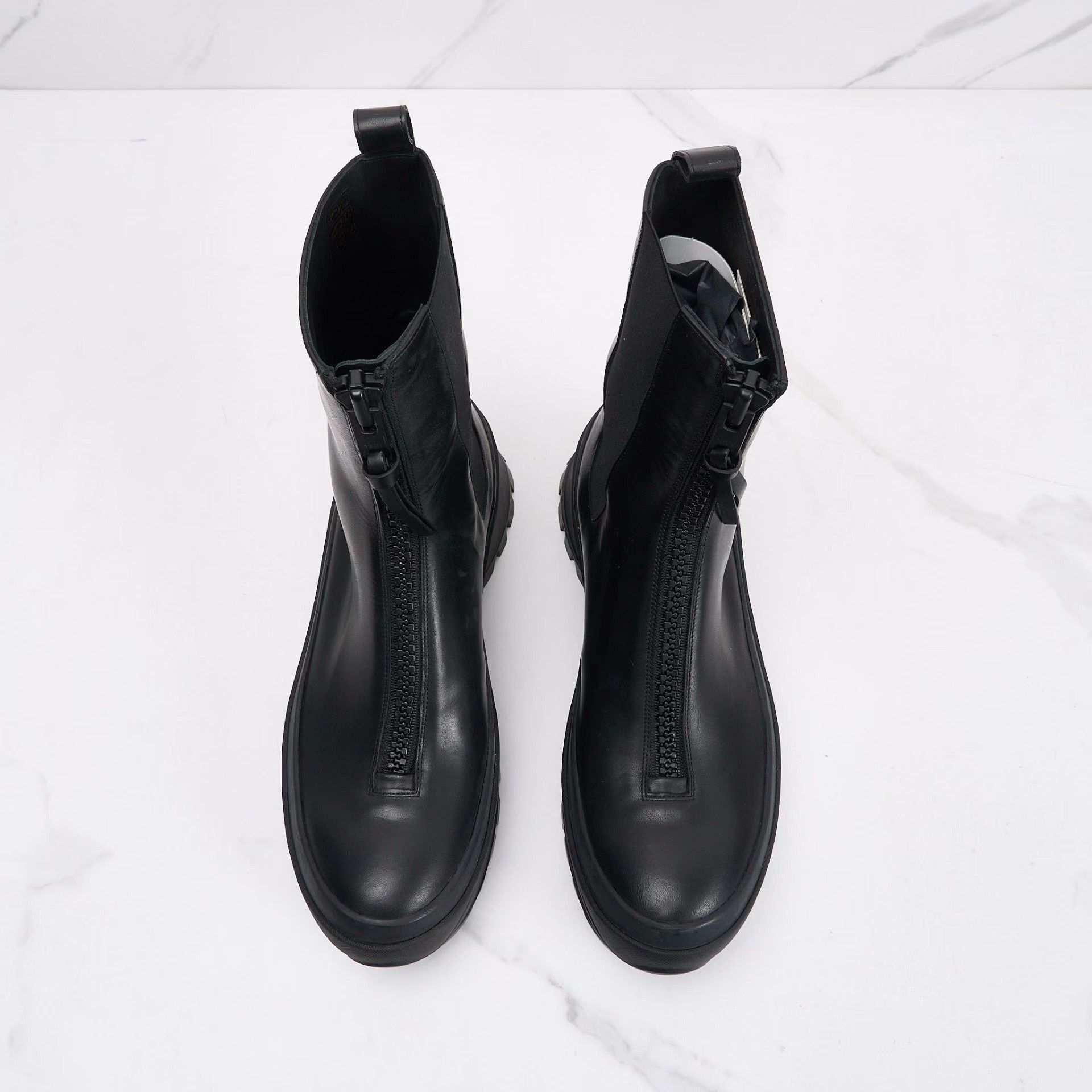 Jil Sander Jil Sander Men's Front Zip Platform Martin Boots Size US 8 / EU 41 - 3 Thumbnail
