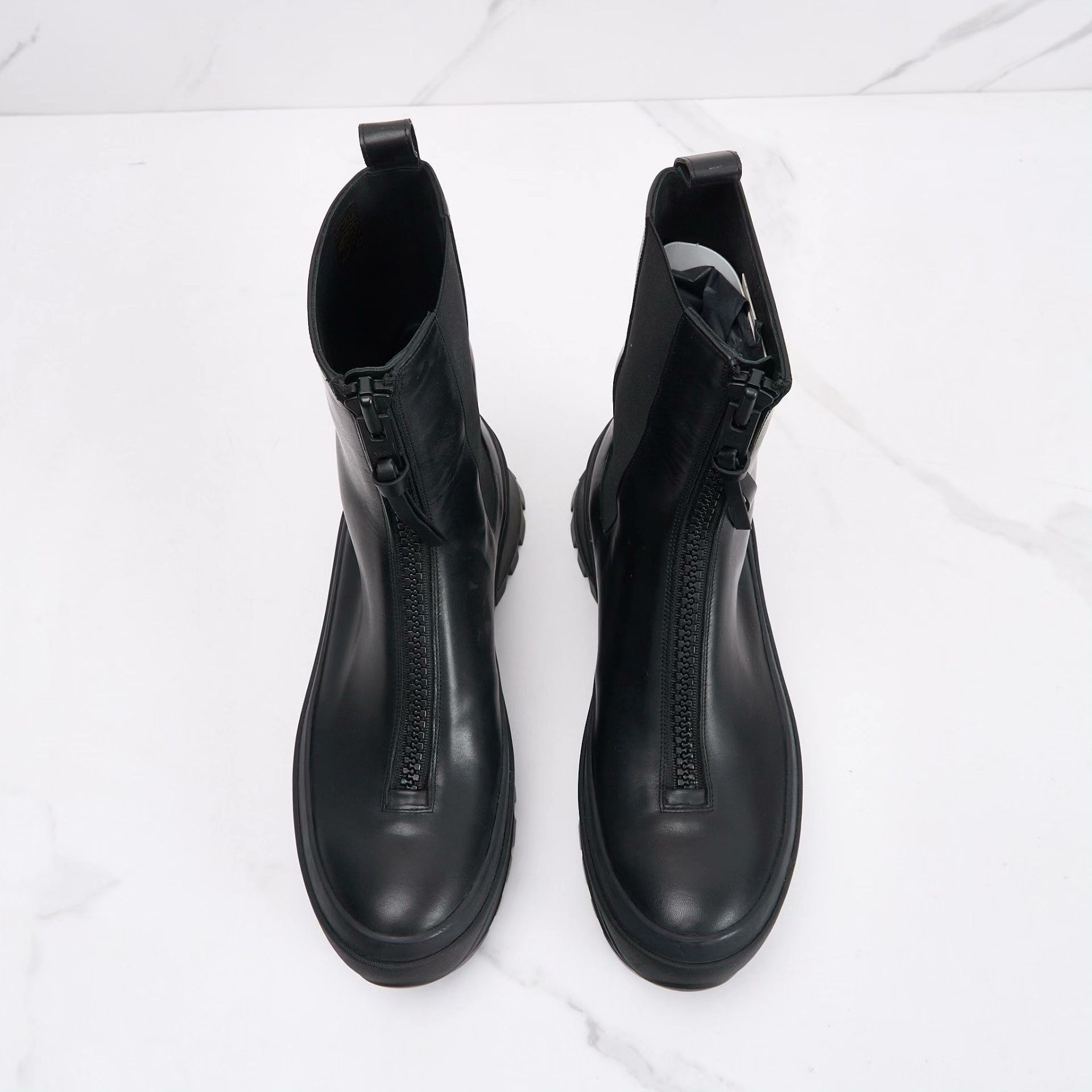 Jil Sander Jil Sander Men's Front Zip Platform Martin Boots Size US 8 / EU 41 - 4 Thumbnail