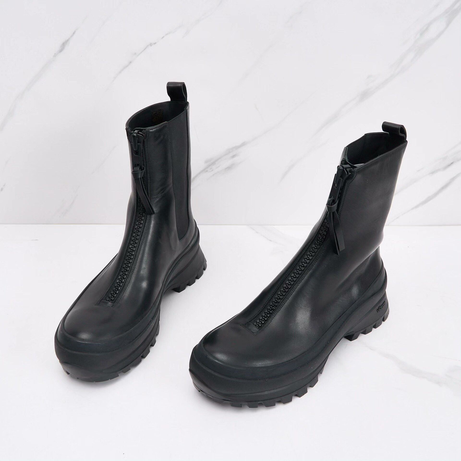 Jil Sander Jil Sander Men's Front Zip Platform Martin Boots Size US 8 / EU 41 - 2 Thumbnail