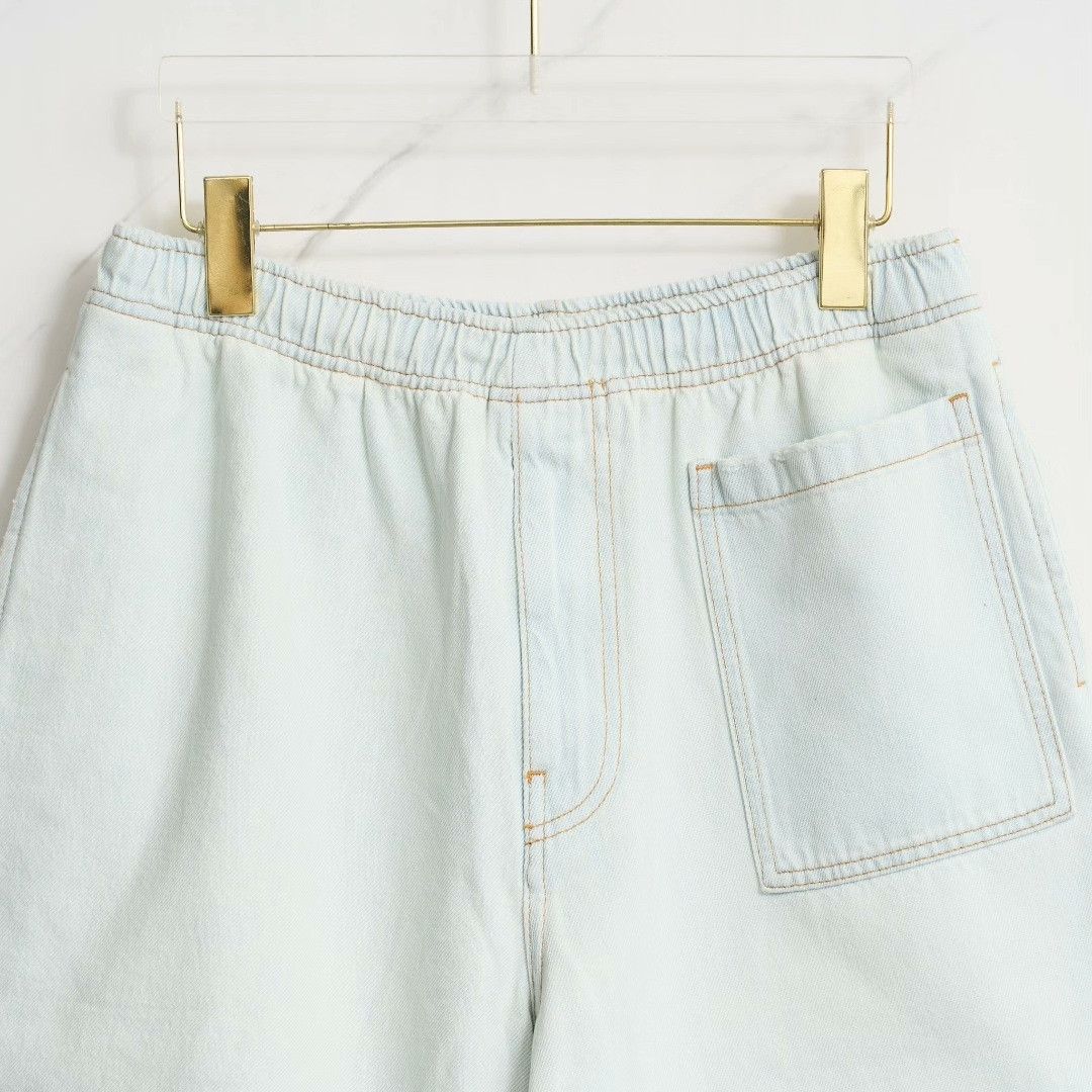 MM6 MM6 Men's Straight Denim Shorts Size US 30 / EU 46 - 2 Thumbnail