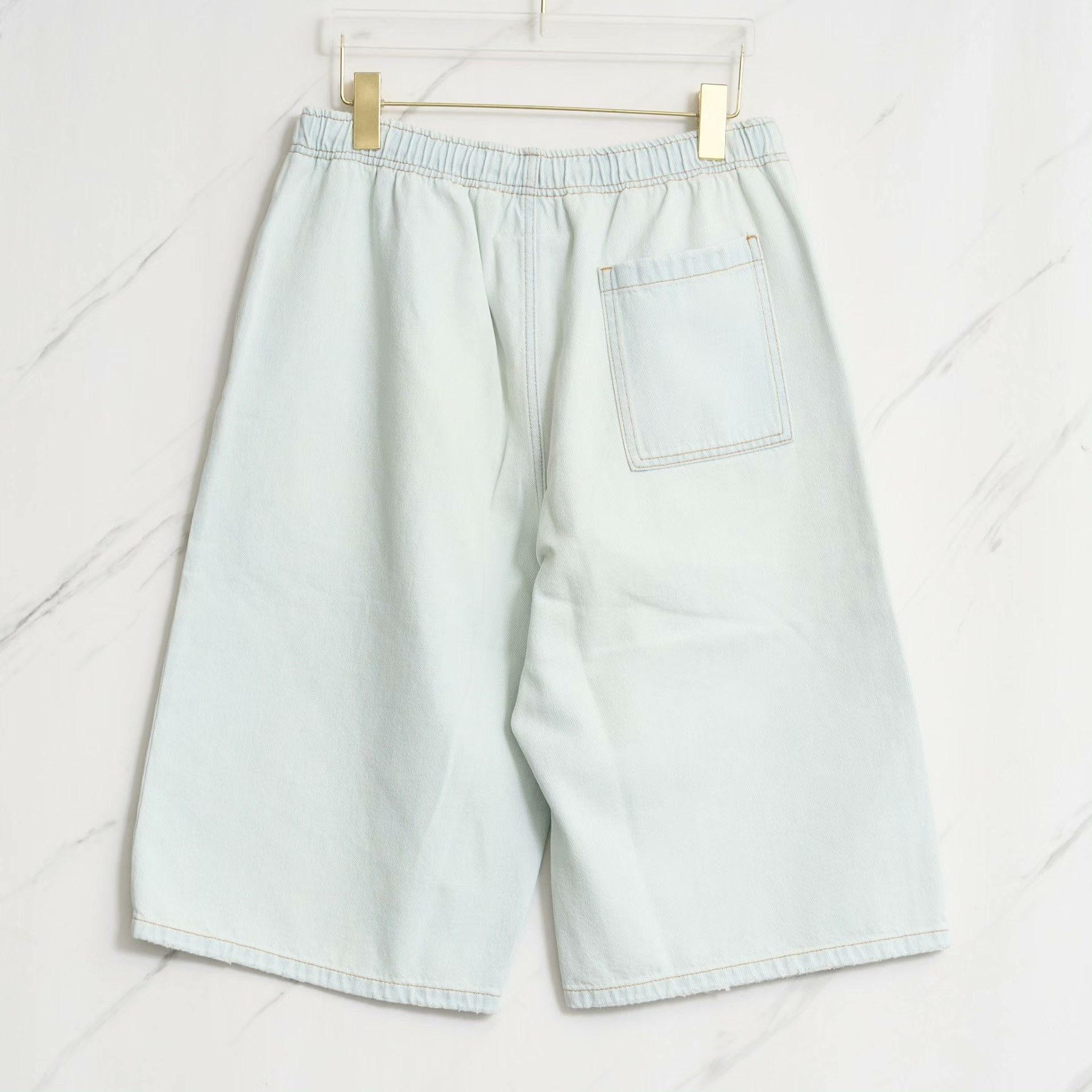 MM6 MM6 Men's Straight Denim Shorts Size US 30 / EU 46 - 4 Thumbnail