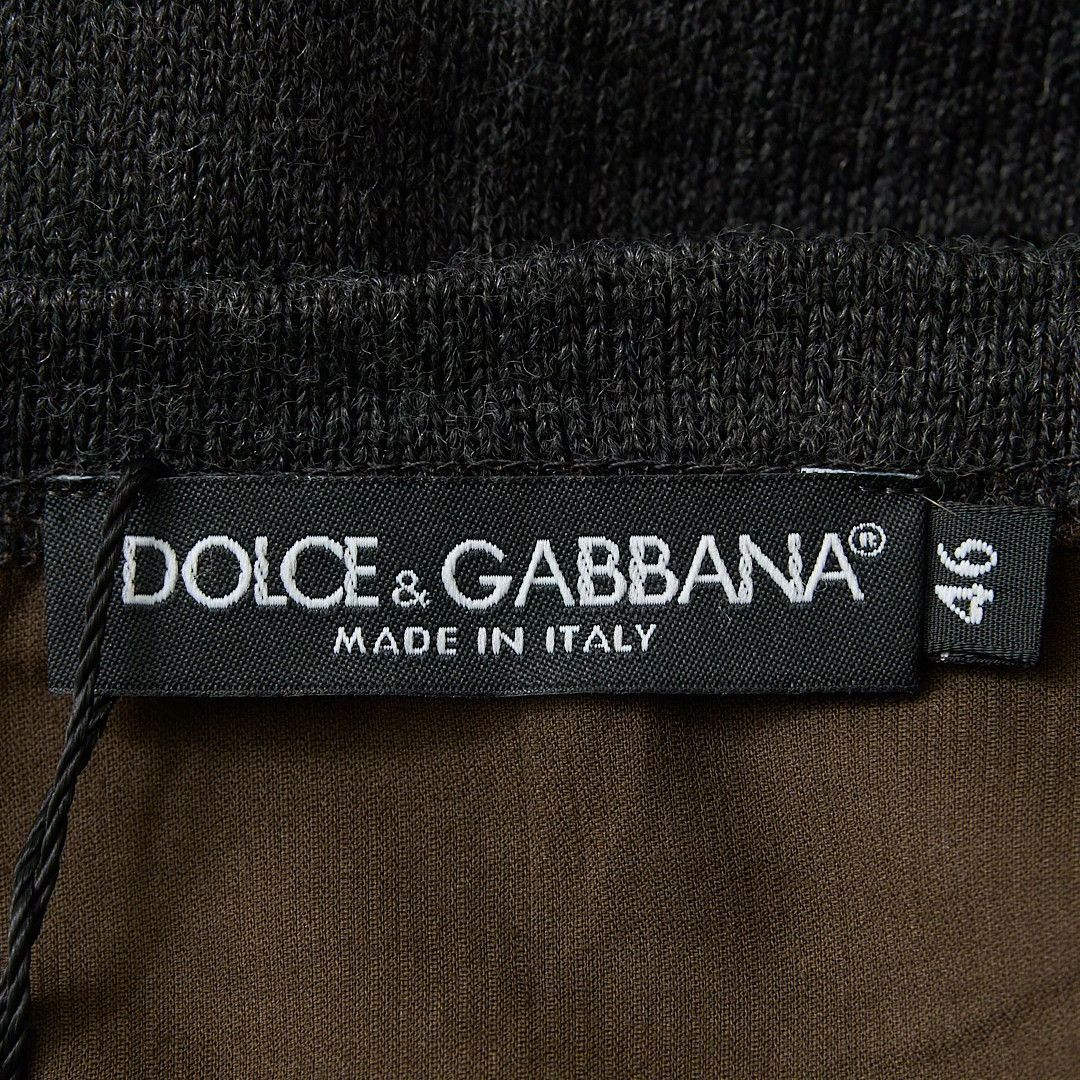 Dolce & Gabbana Dolce&Gabbana Men's Spliced Knit Sweater Size US M / EU 48-50 / 2 - 7 Thumbnail