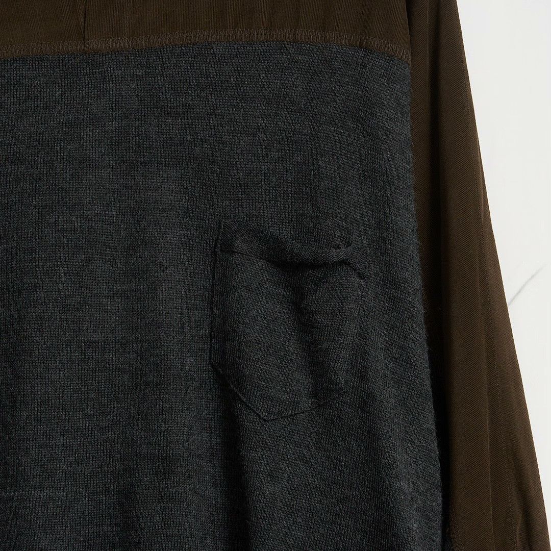 Dolce & Gabbana Dolce&Gabbana Men's Spliced Knit Sweater Size US M / EU 48-50 / 2 - 3 Thumbnail