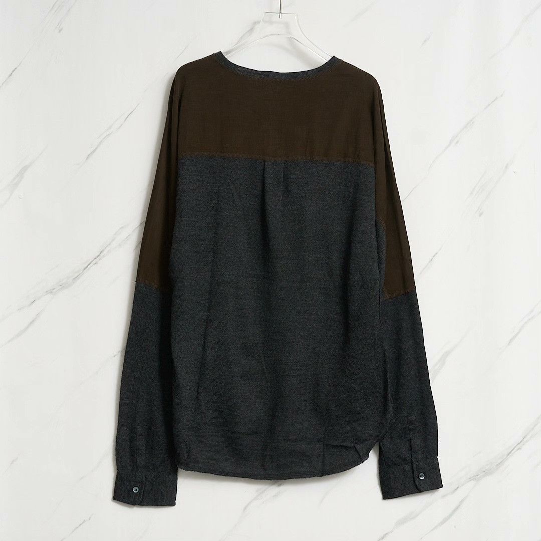 Dolce & Gabbana Dolce&Gabbana Men's Spliced Knit Sweater Size US M / EU 48-50 / 2 - 5 Thumbnail