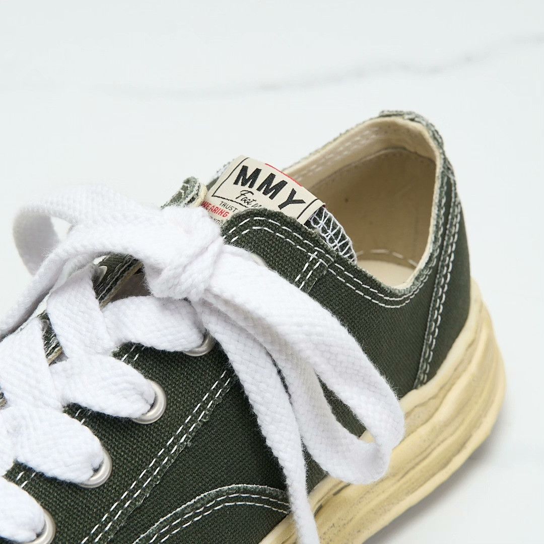Maison MIHARA YASUHIRO Mihara Yasuhiro Unisex Canvas Dissolved Shoes Size US 8 / EU 41 - 6 Thumbnail
