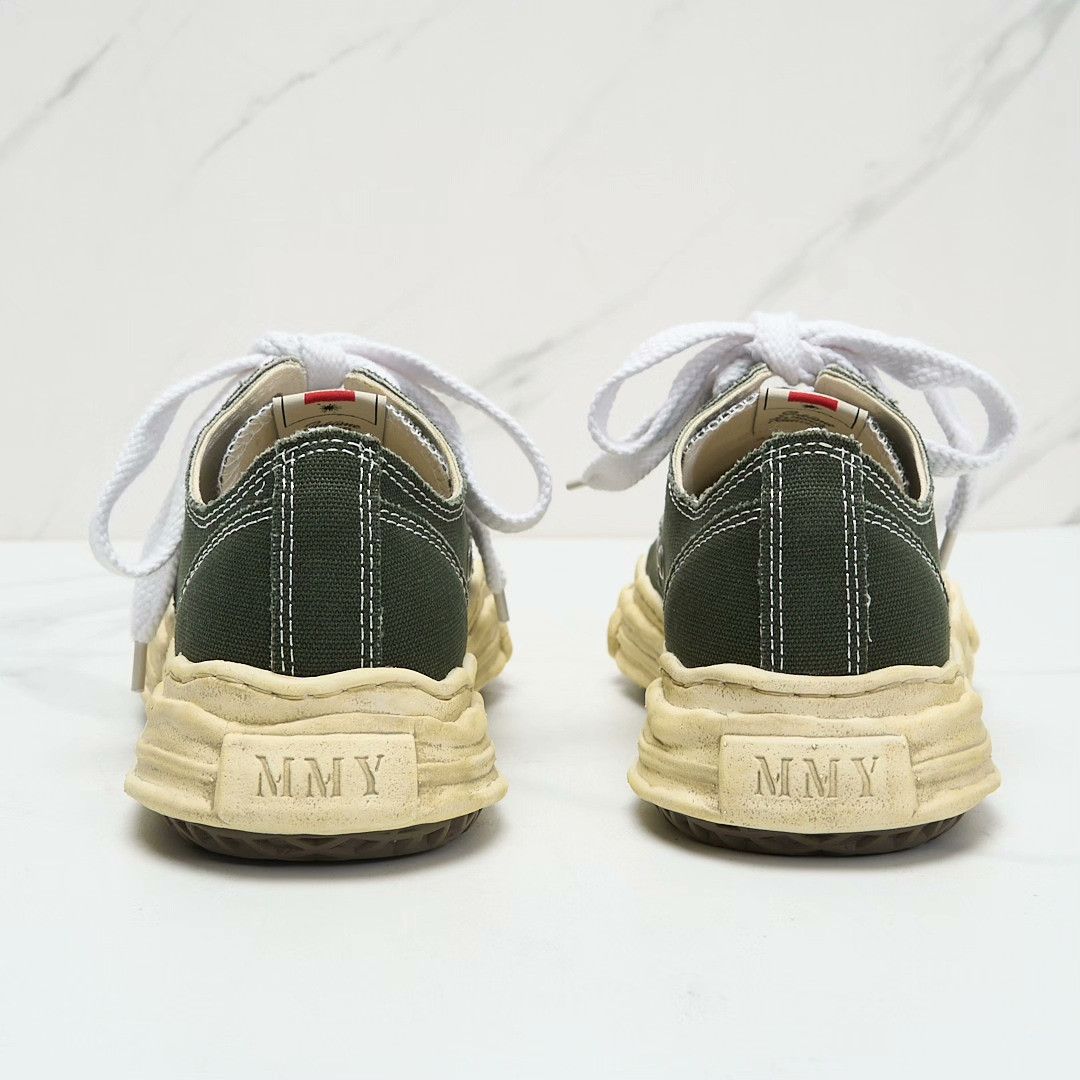 Maison MIHARA YASUHIRO Mihara Yasuhiro Unisex Canvas Dissolved Shoes Size US 8 / EU 41 - 7 Thumbnail