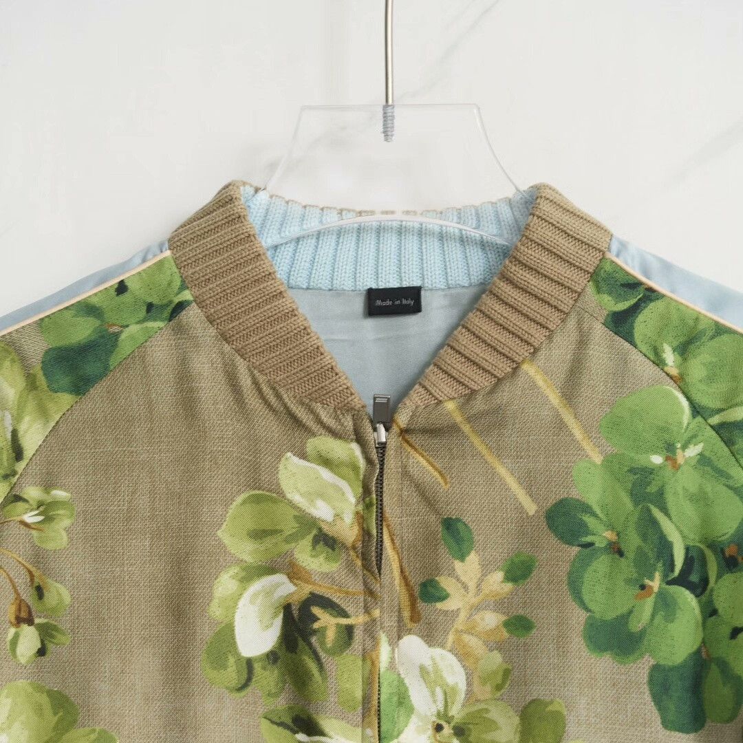 Gucci Gucci Men's Floral Stripe Double Jacket Size US S / EU 44-46 / 1 - 2 Thumbnail