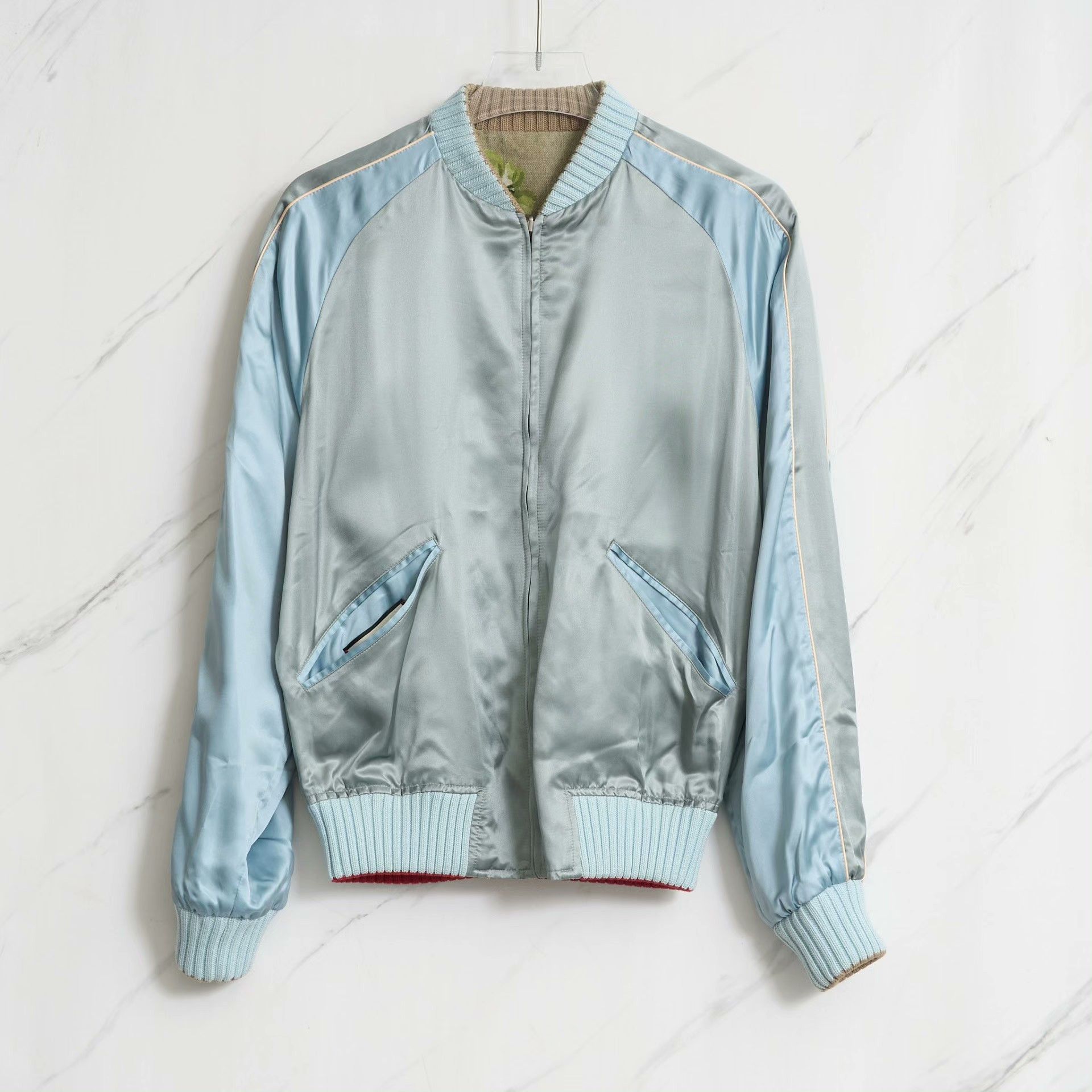 Gucci Gucci Men's Floral Stripe Double Jacket Size US S / EU 44-46 / 1 - 6 Thumbnail
