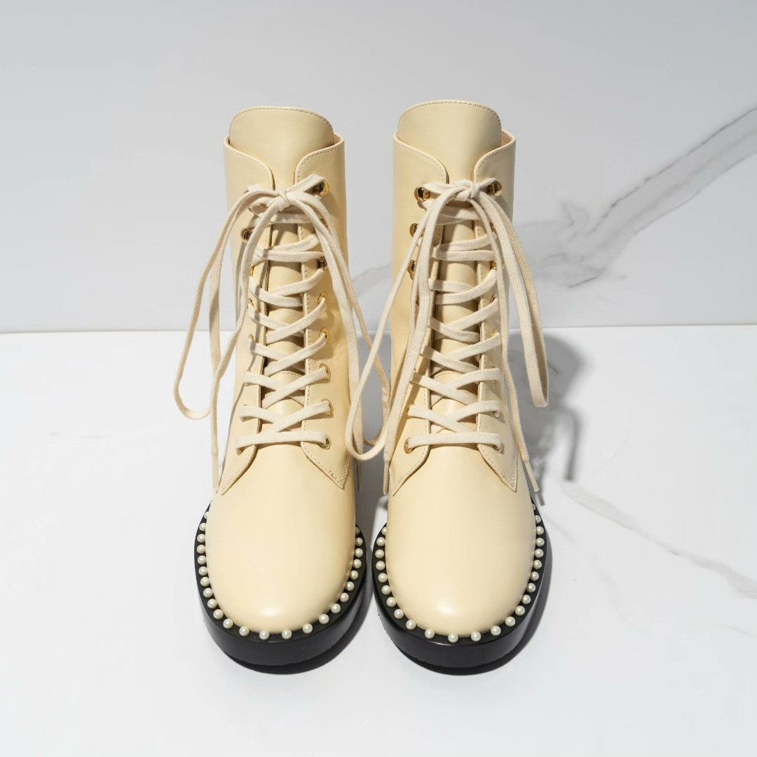Stuart Weitzman Stuart Weitzman Pearl Martin Boots Size US 5.5 / IT 35.5 - 4 Thumbnail