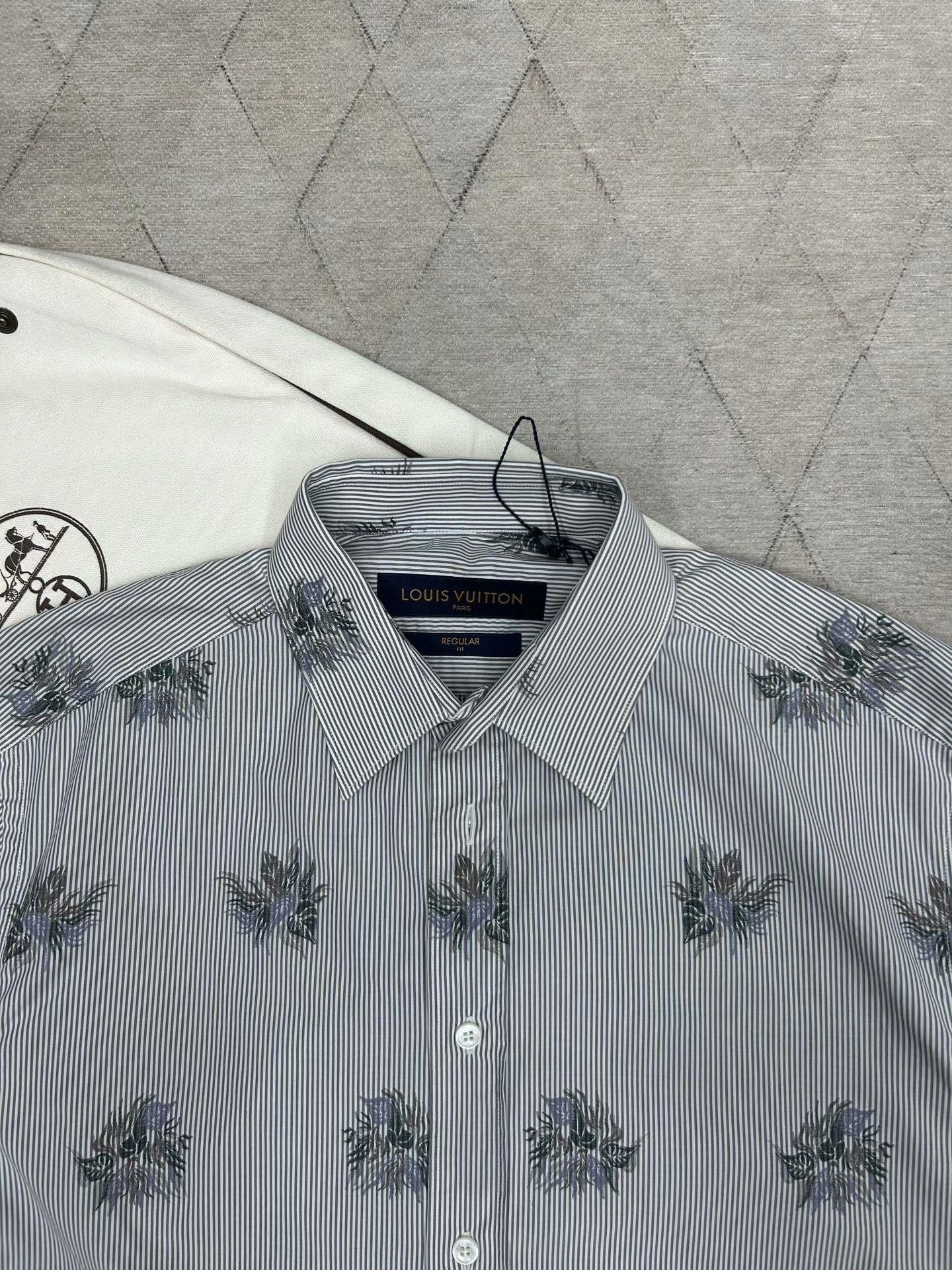 Louis Vuitton LV Spring Summer Floral Shirt Size US L / EU 52-54 / 3 - 2 Thumbnail