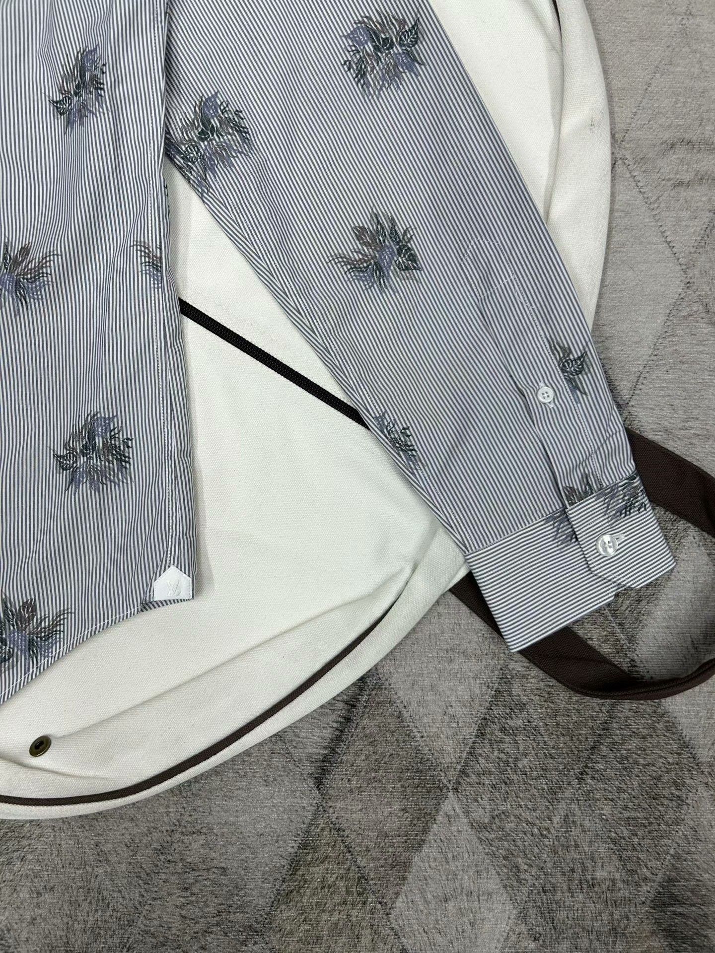 Louis Vuitton LV Spring Summer Floral Shirt Size US L / EU 52-54 / 3 - 6 Thumbnail